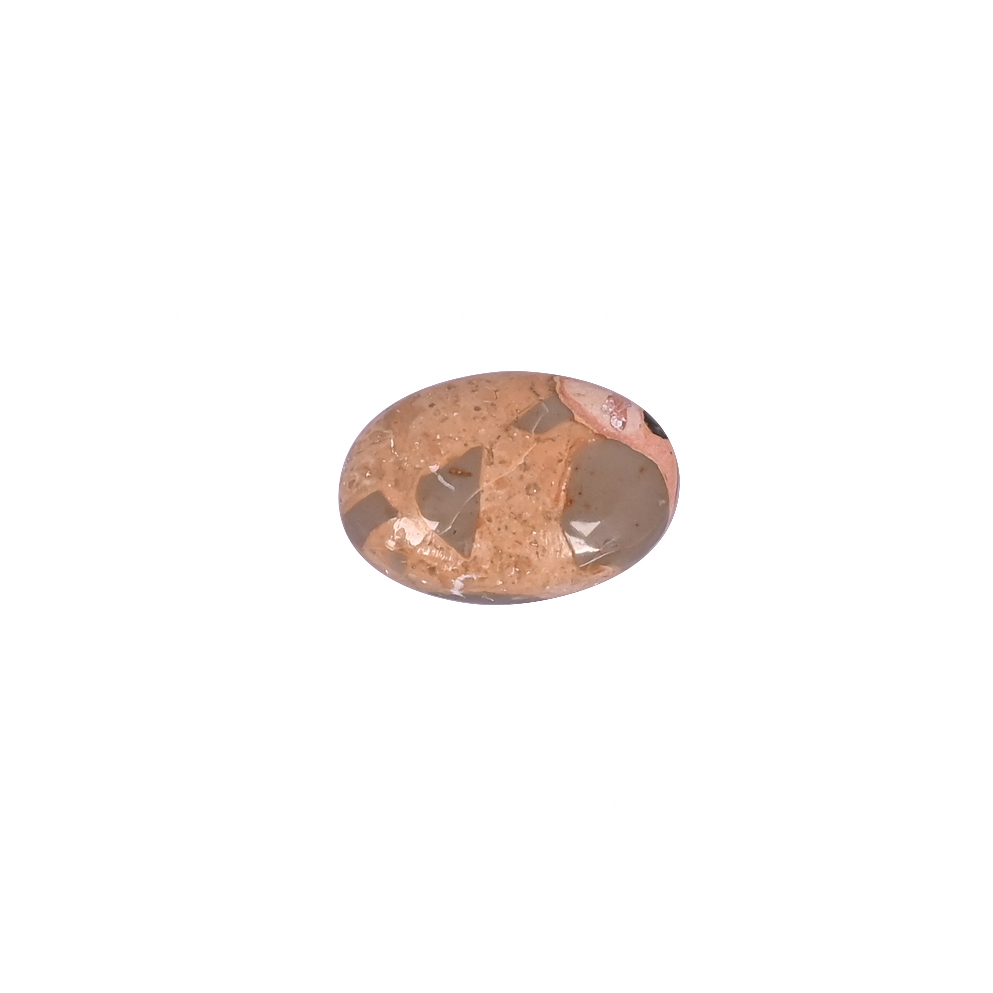 American Picture Jasper Gemstone Oval Shape 1370 Carat 20x14mm