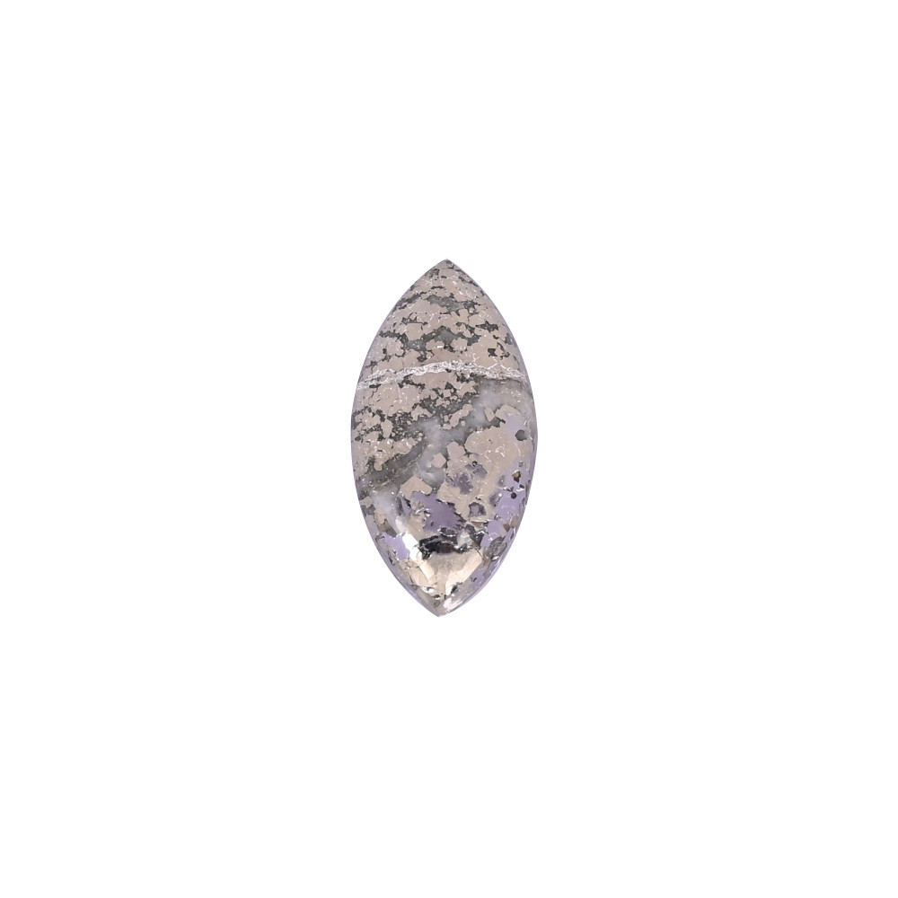 Image of Natural Pyrite Marcasite Marquise Shape 15x30mm 28.7 Carat