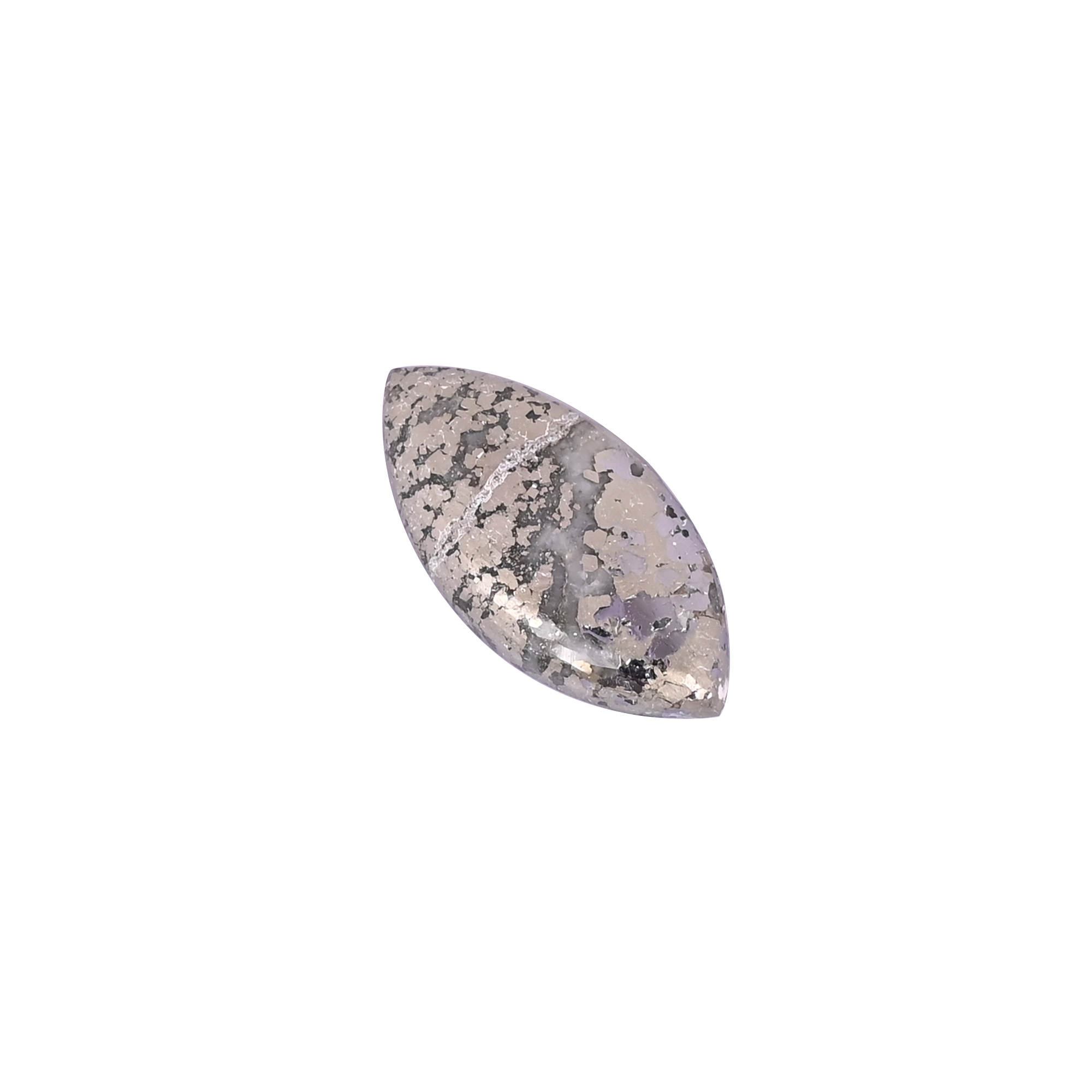 Natural Pyrite Marcasite Marquise Shape 15x30mm 287 Carat