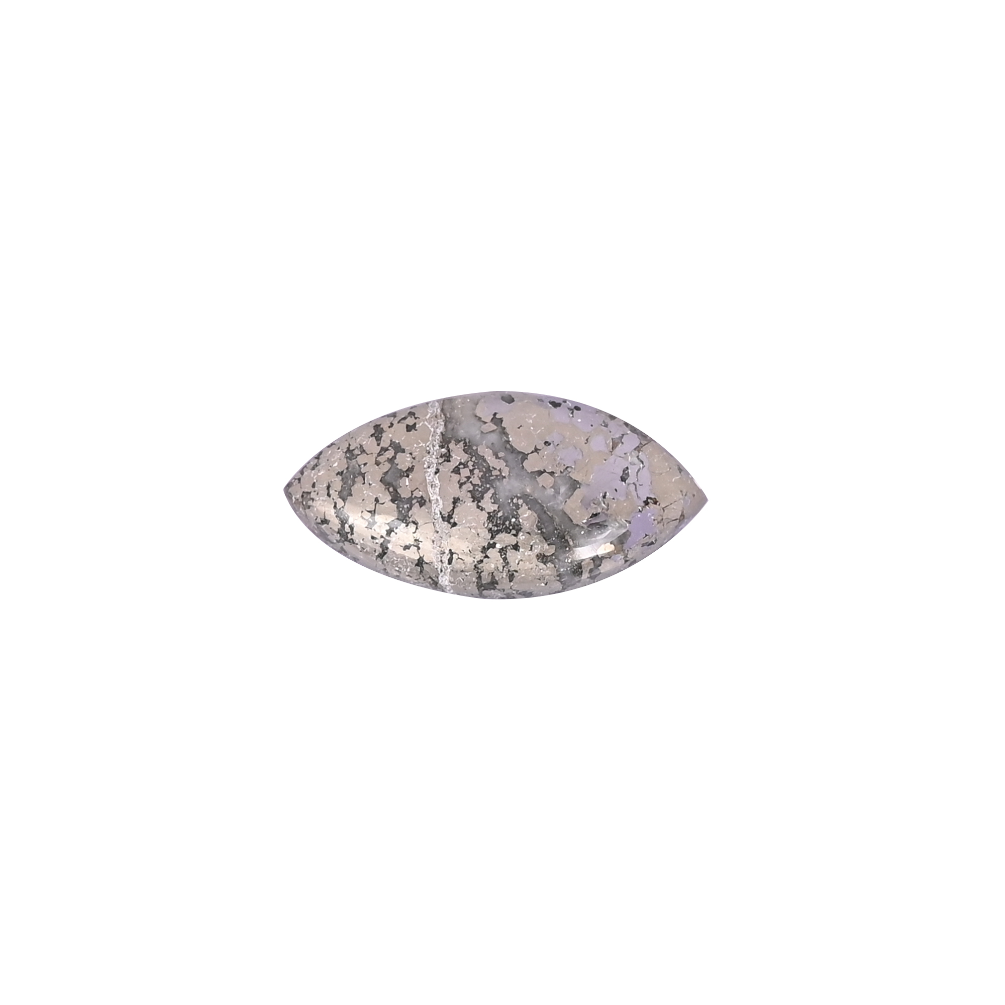 Natural Pyrite Marcasite Marquise Shape 15x30mm 287 Carat