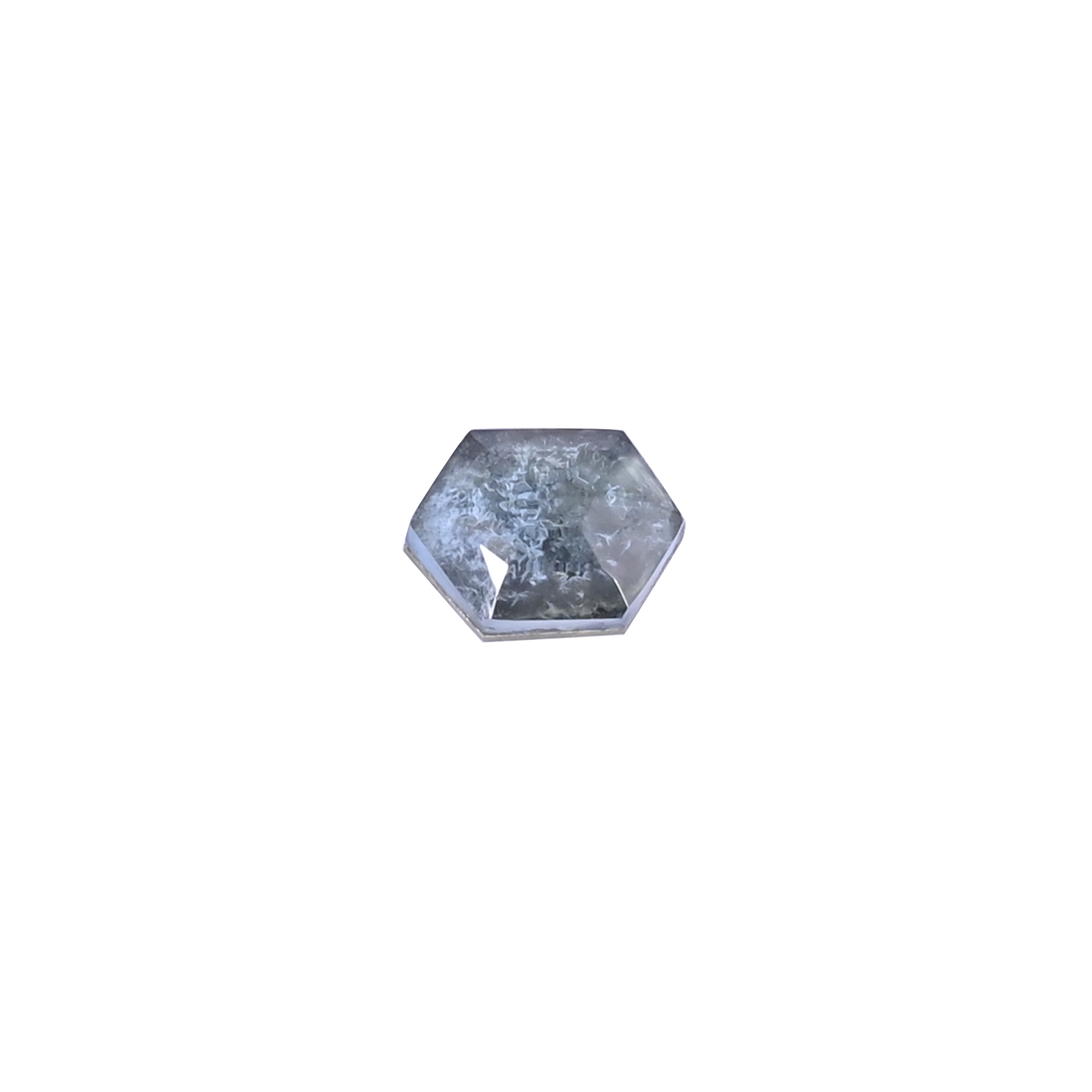 Pyrite Cluster Doublet 455 Carat 11x8mm Hexagon Shape Loose Gemstone