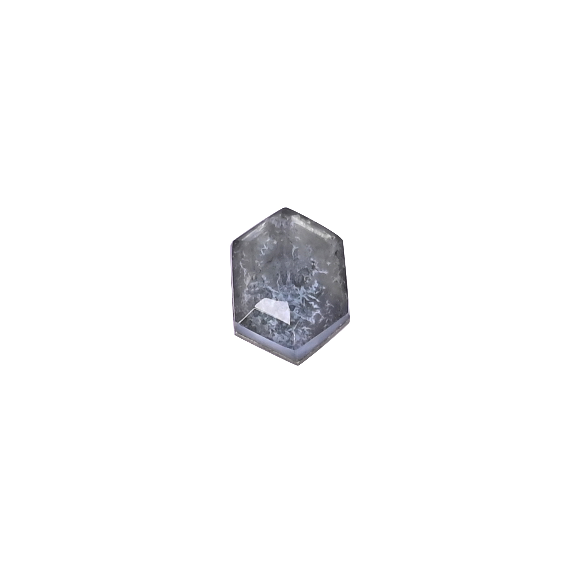 Pyrite Cluster Doublet 455 Carat 11x8mm Hexagon Shape Loose Gemstone