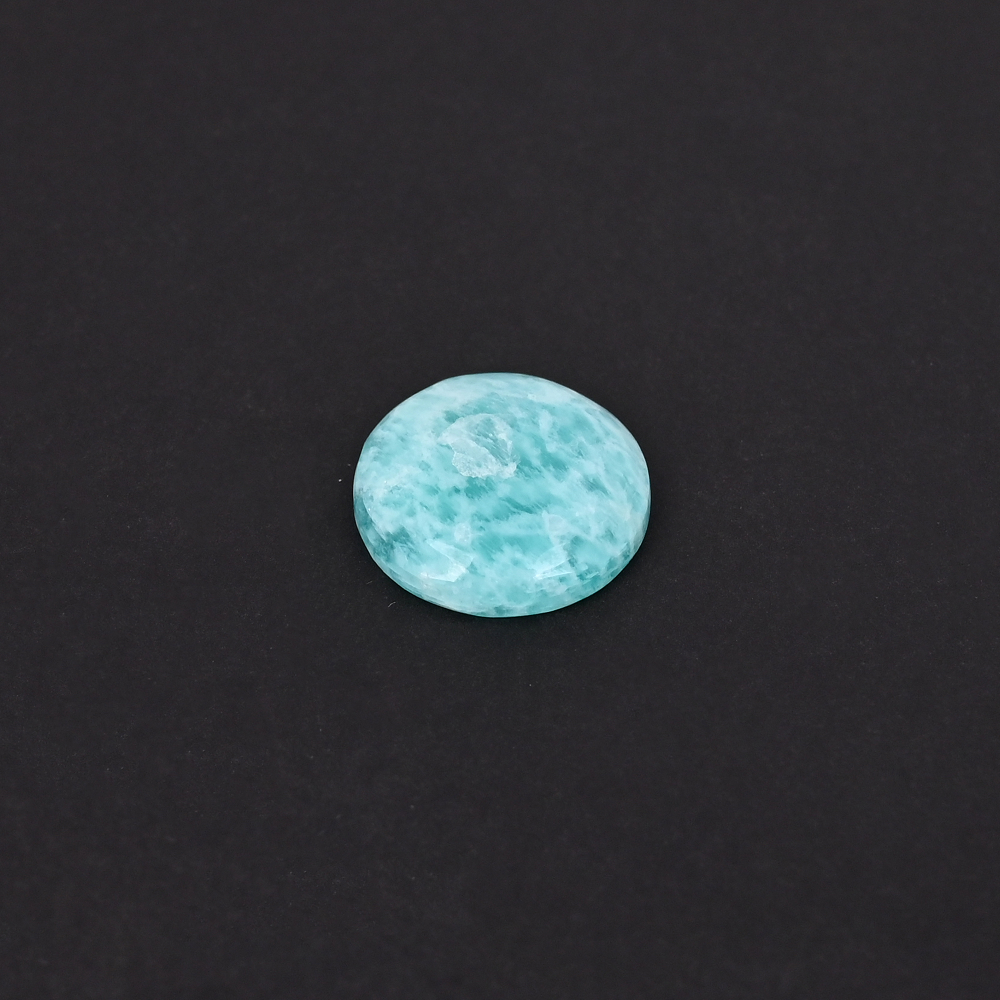 Natural Amazonite 85 Carat 15mm Round Shape Loose Gemstone