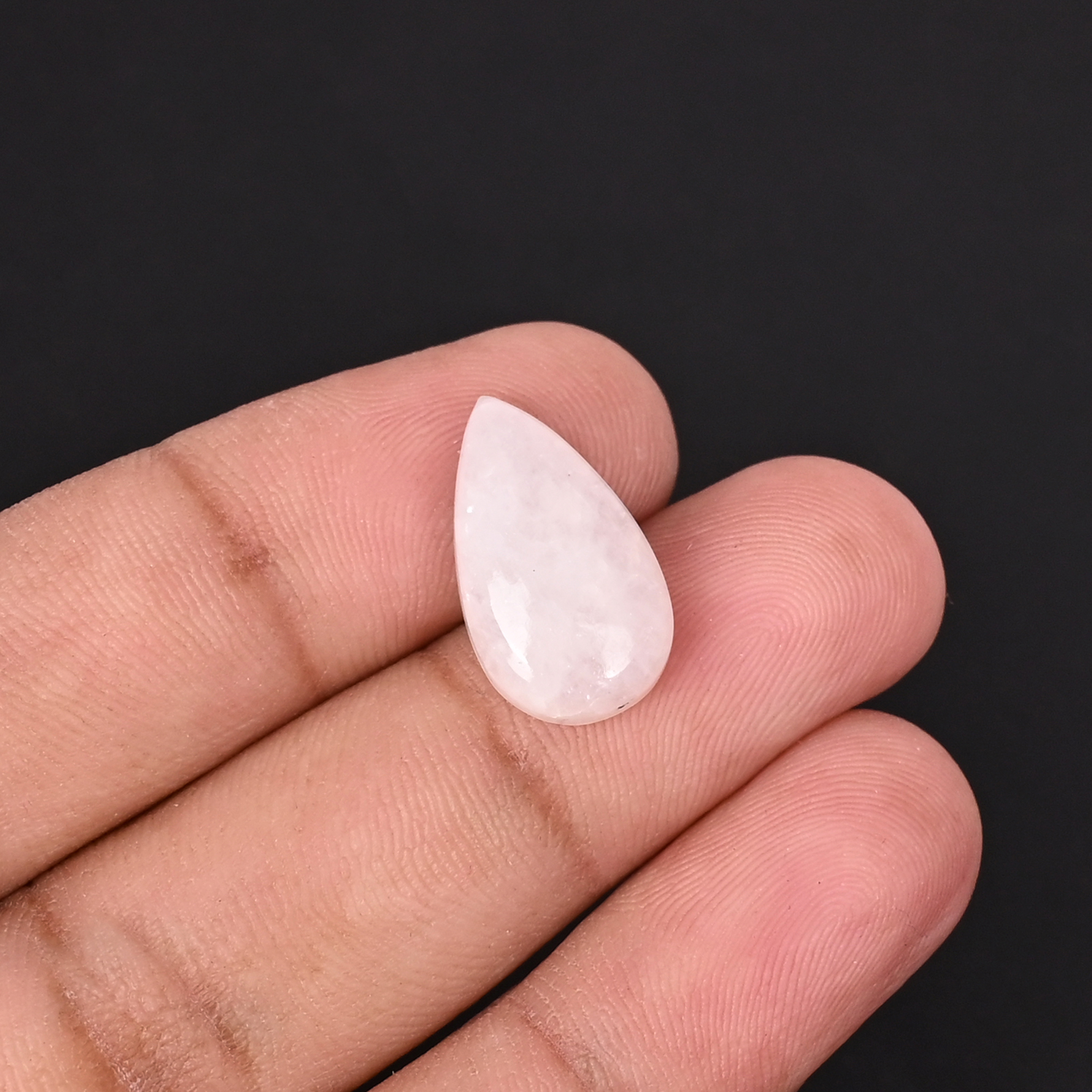 Rainbow Moonstone Pear Shape  69 Carat 18x10mm