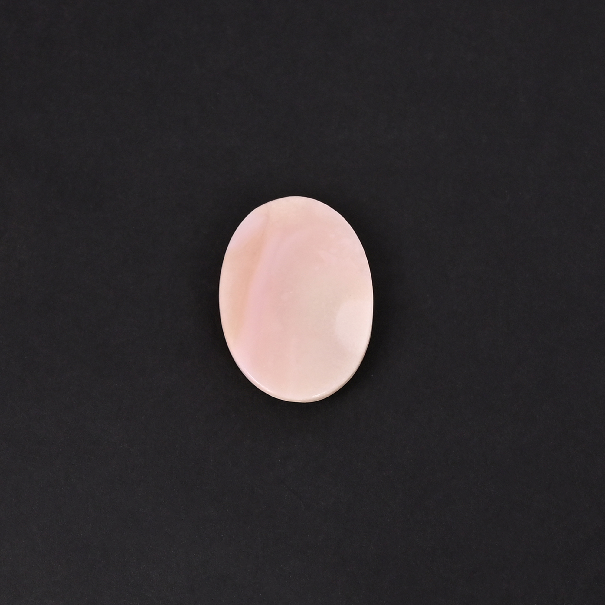 Natural Pink Lace Agate Oval Shape 23x17mm 14 Carat