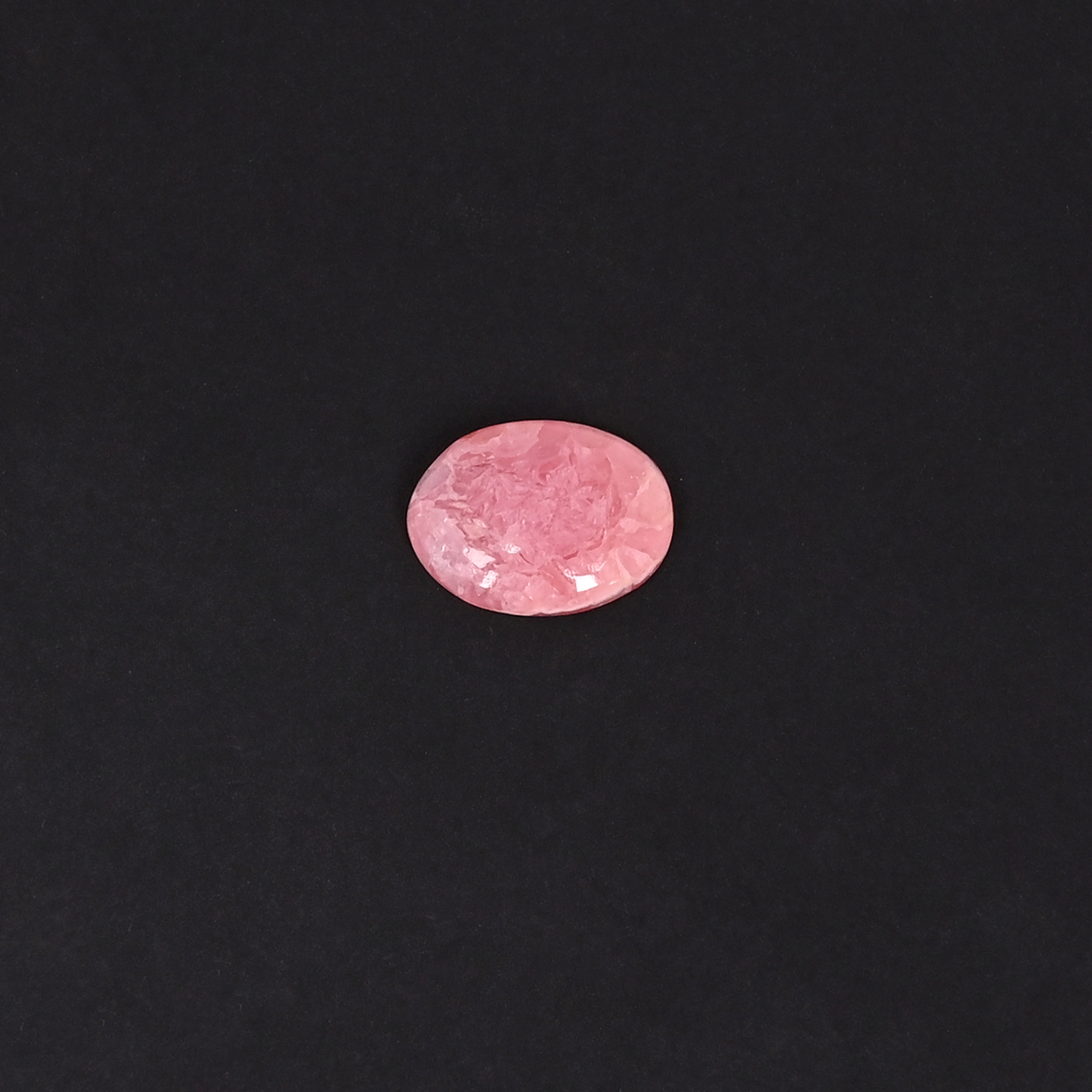 Rhodochrosite 5 Carat 10X13 mm Oval Shape Loose Gemstone