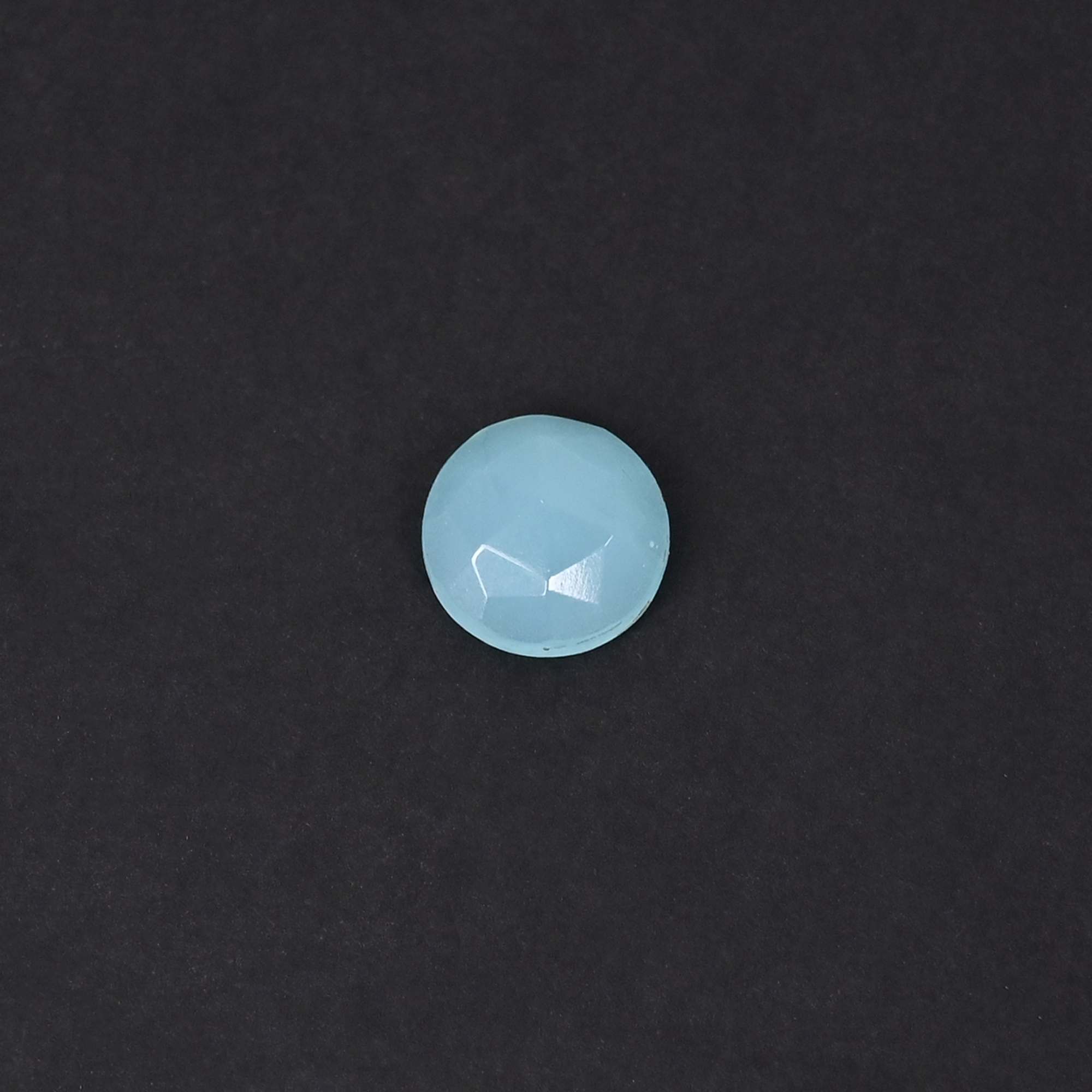 Seafoam Chalcedony Gemstone Round Shape 34 Carat 10mm