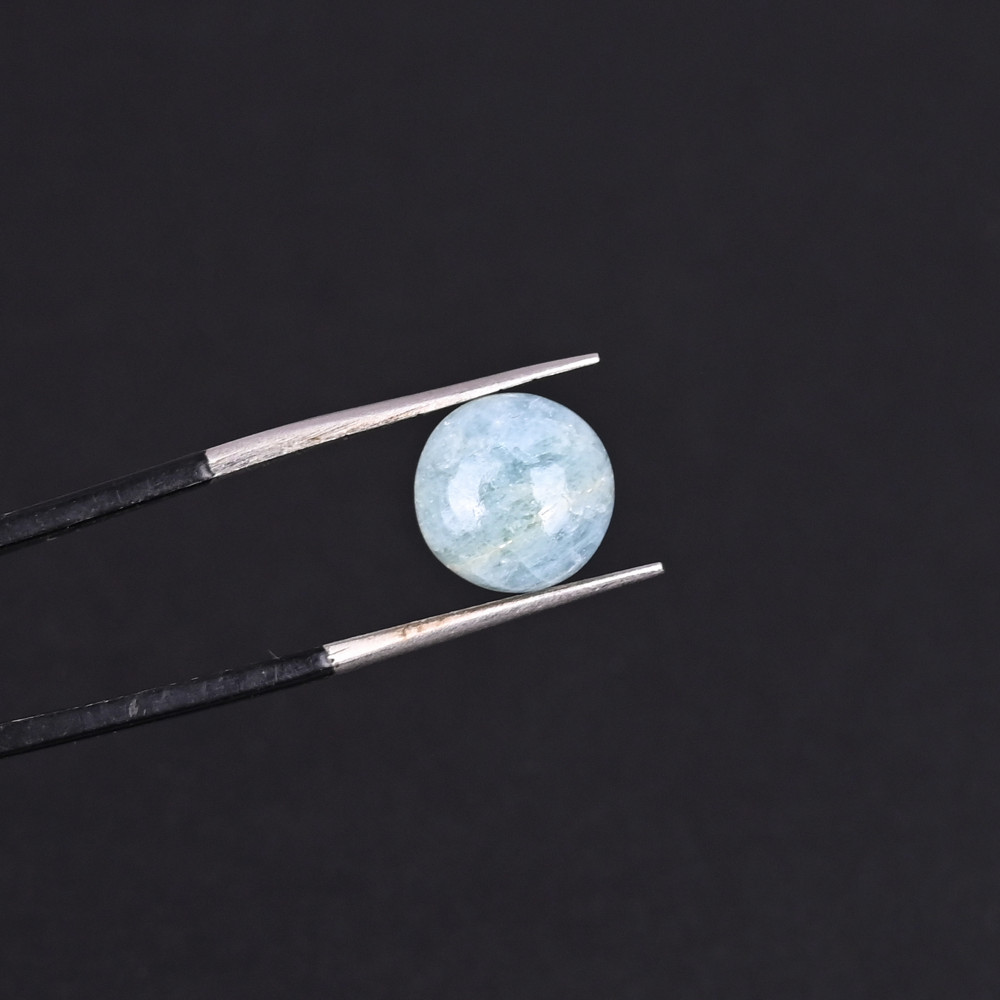 Image of Aquamarine Gemstone Round Shape 2.70 Carat 9mm