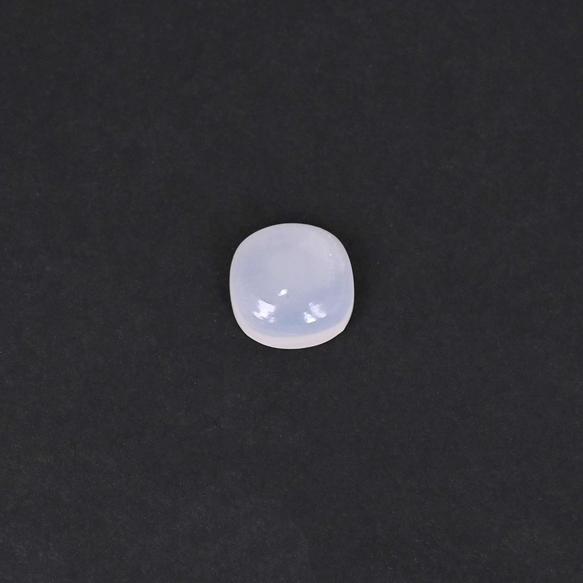 Natural White Onyx 340Carat  9mm Cushion Shape Loose Gemstone