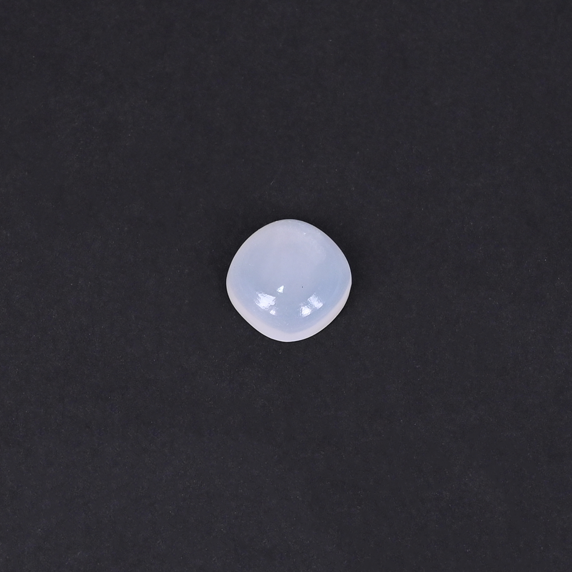 Natural White Onyx 340Carat  9mm Cushion Shape Loose Gemstone