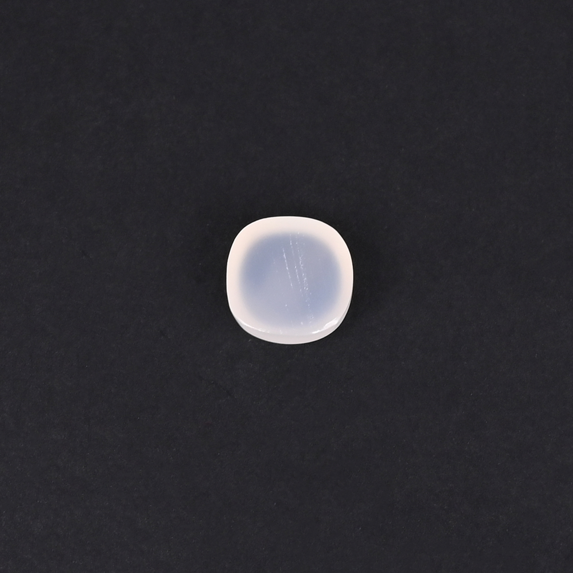 Natural White Onyx 340Carat  9mm Cushion Shape Loose Gemstone