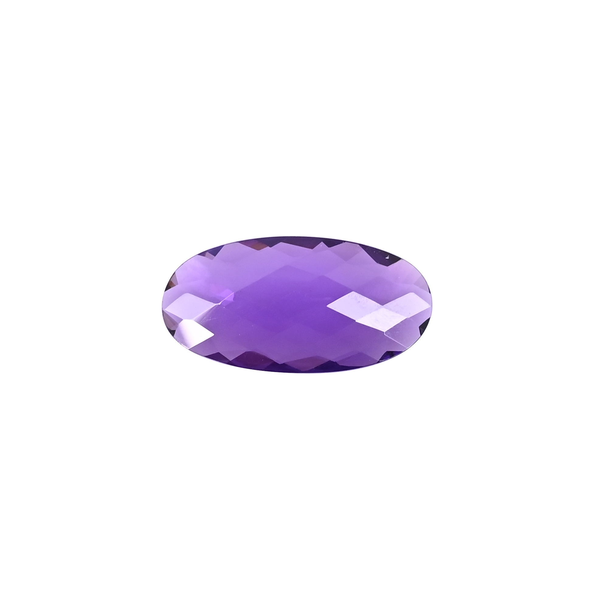 Natural Amethyst 194 Carat 30x15mm Oval Shape Loose Gemstone