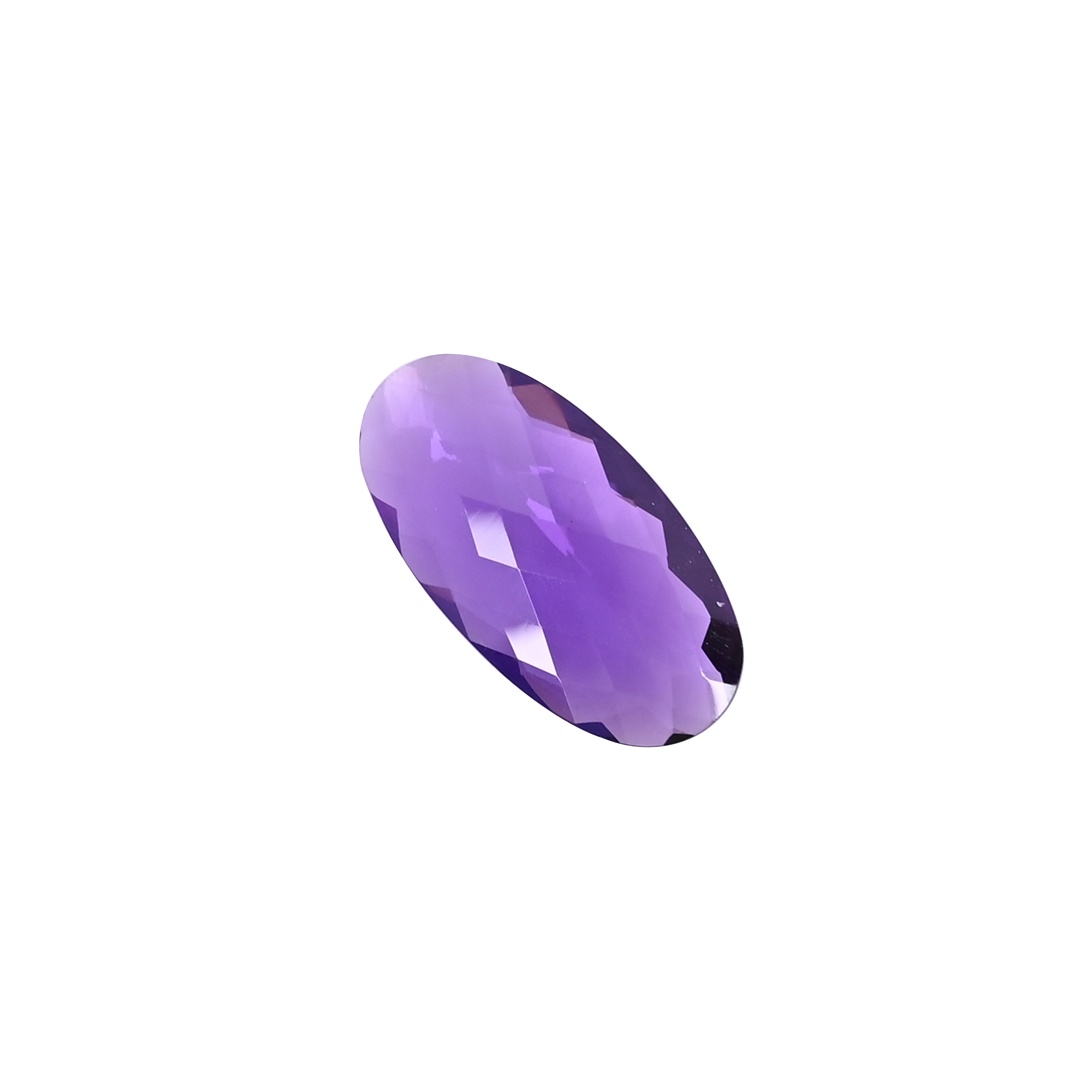 Natural Amethyst 194 Carat 30x15mm Oval Shape Loose Gemstone