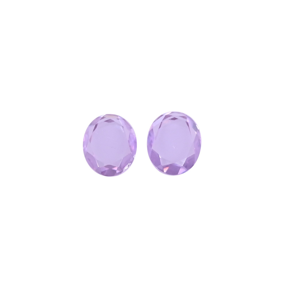 Image of Cubic Zirconia 15.3 Carat (1 Pair Weight ) 11x9mm Oval Shape Loose Gemstone