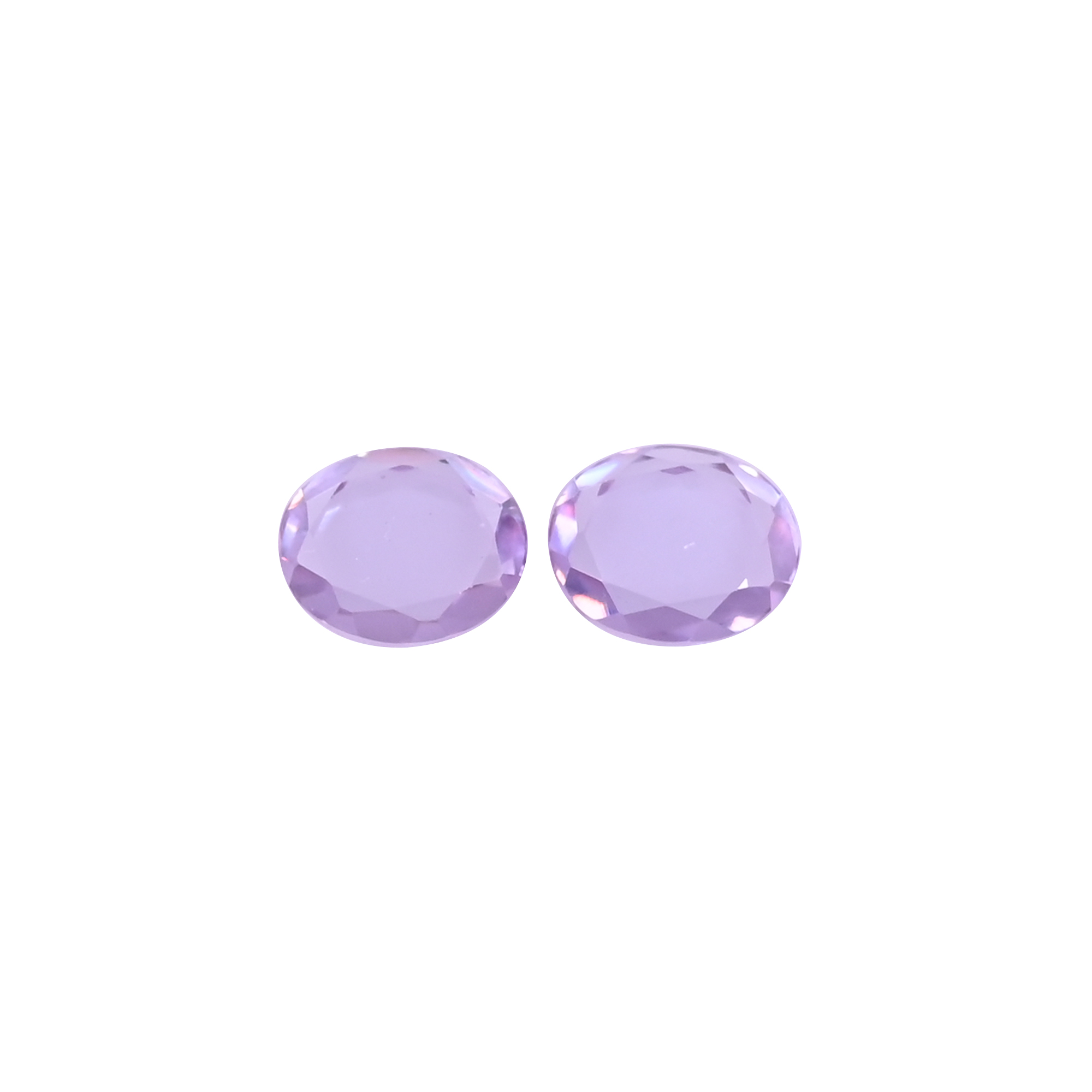 Cubic Zirconia 153 Carat 1 Pair Weight  11x9mm Oval Shape Loose Gemstone