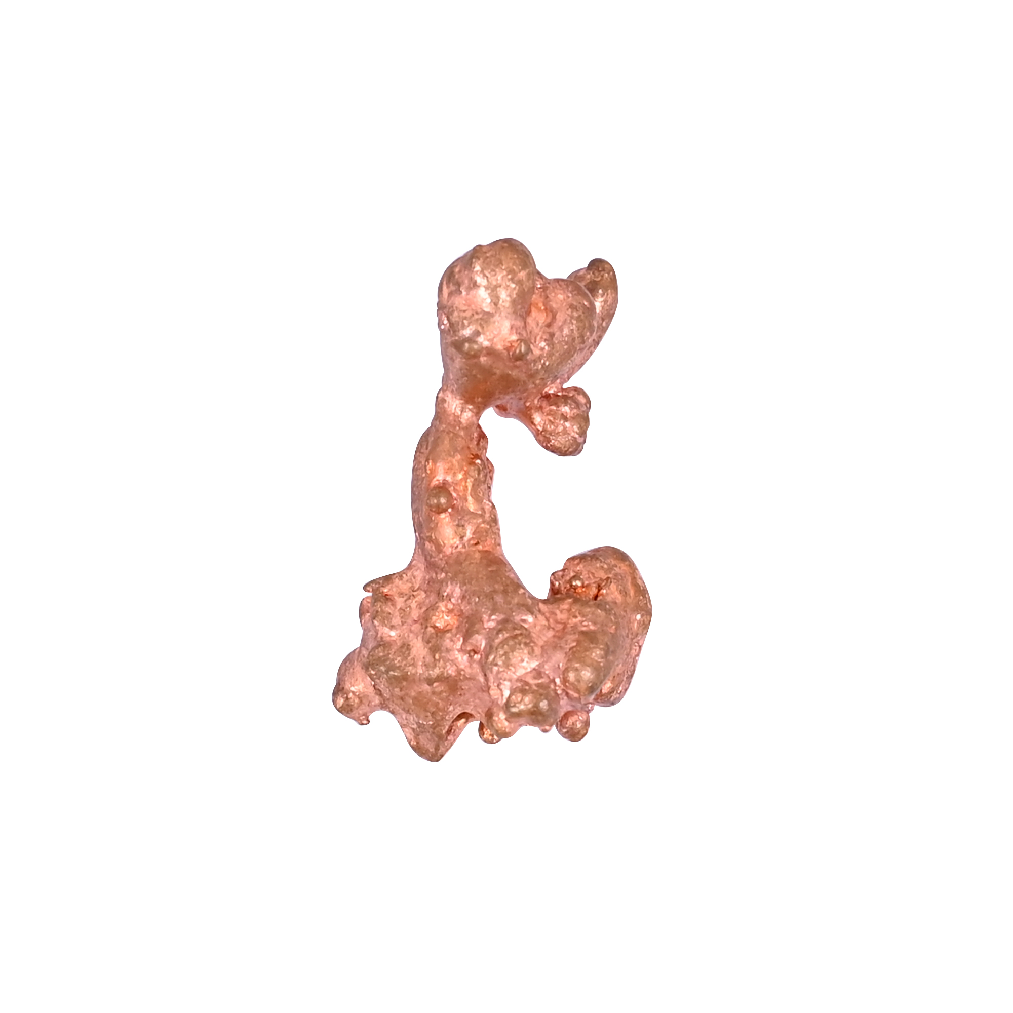 Native Copper 610 Carat 30x18mm Fancy Shape Loose Gemstone