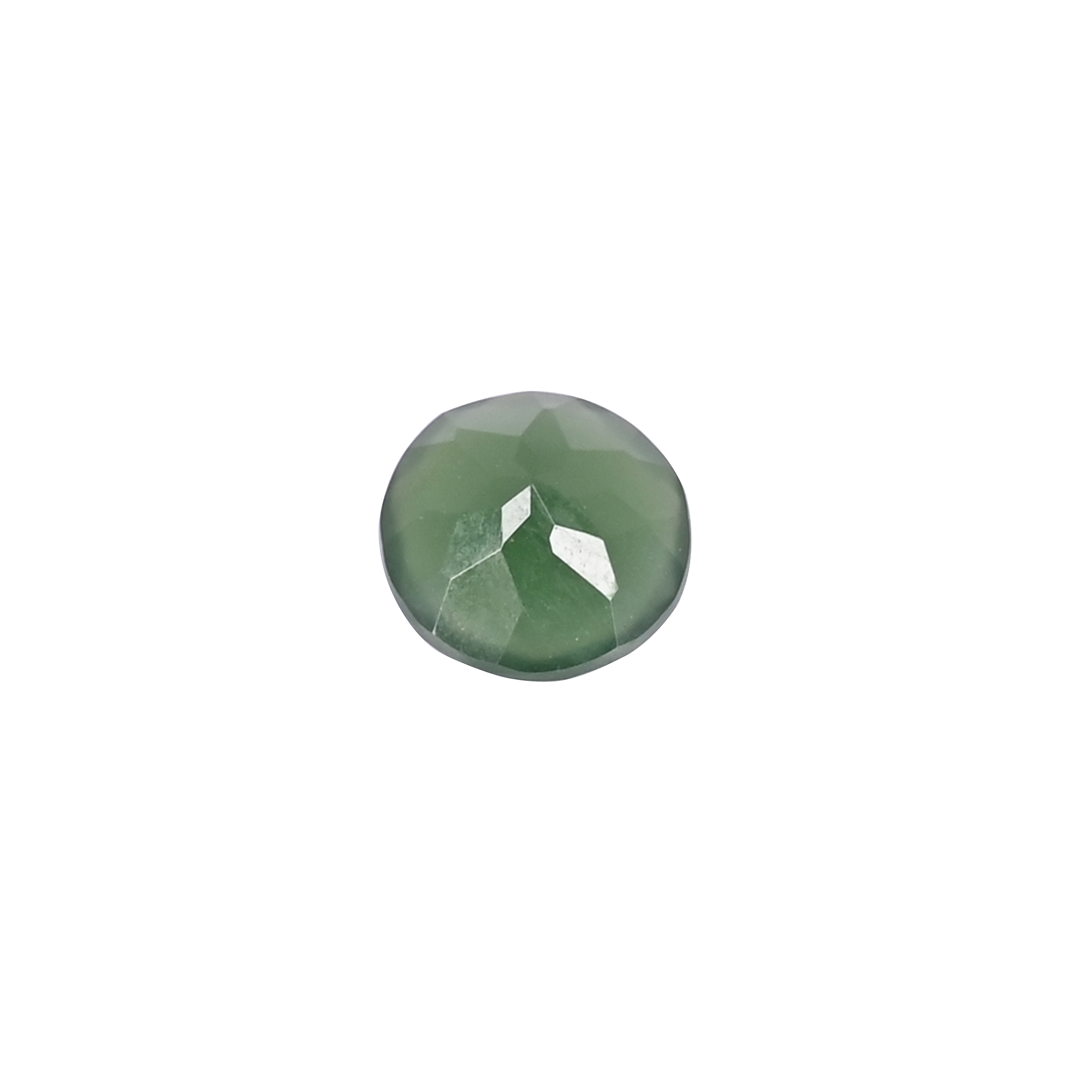 Green Escora Jasper 204 Carat 4 Pieces Weight  12x12mm Round Shape Loose Gemstone