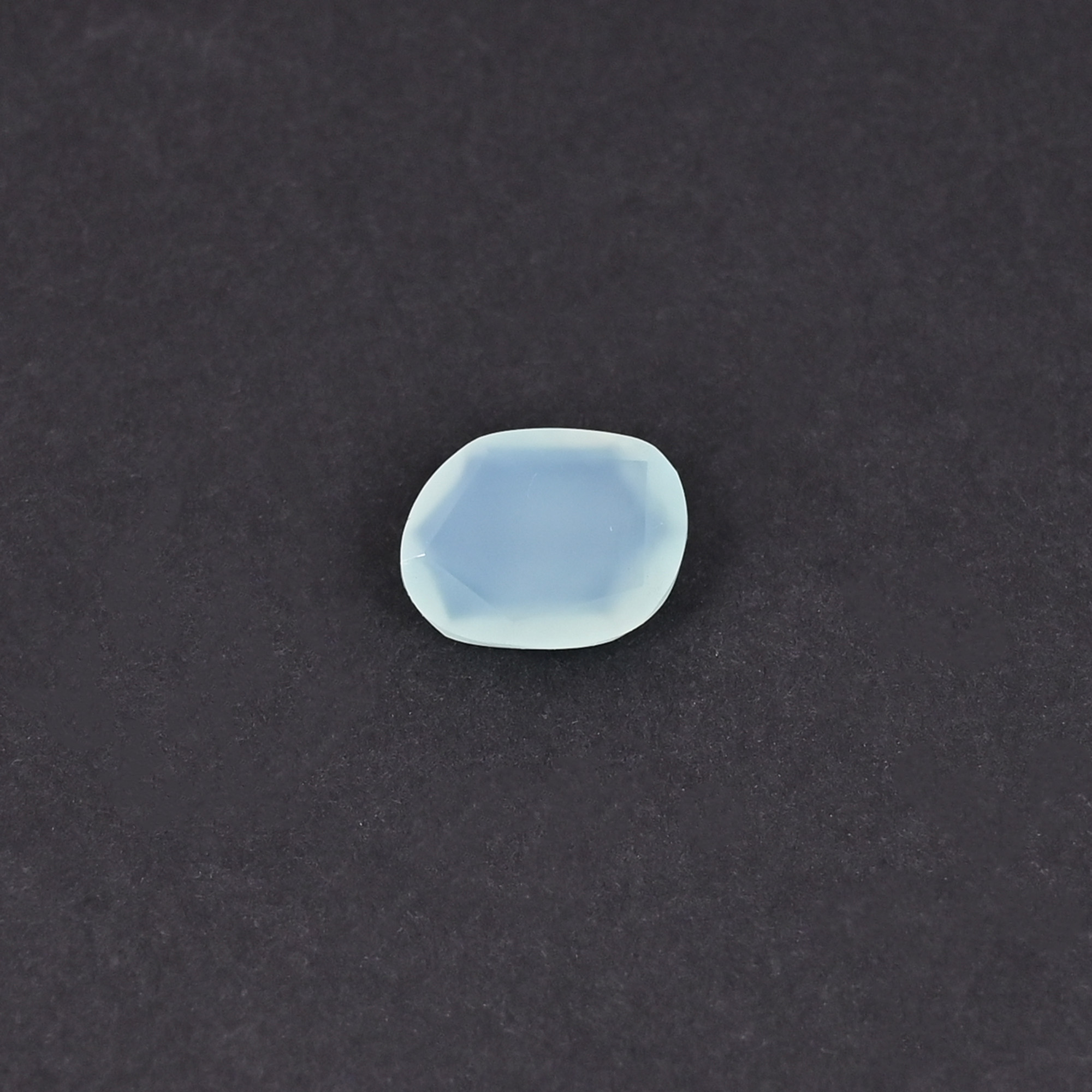 Natural Aqua Chalcedony 34 Carat 12x9mm Fancy Shape Loose Gemstone