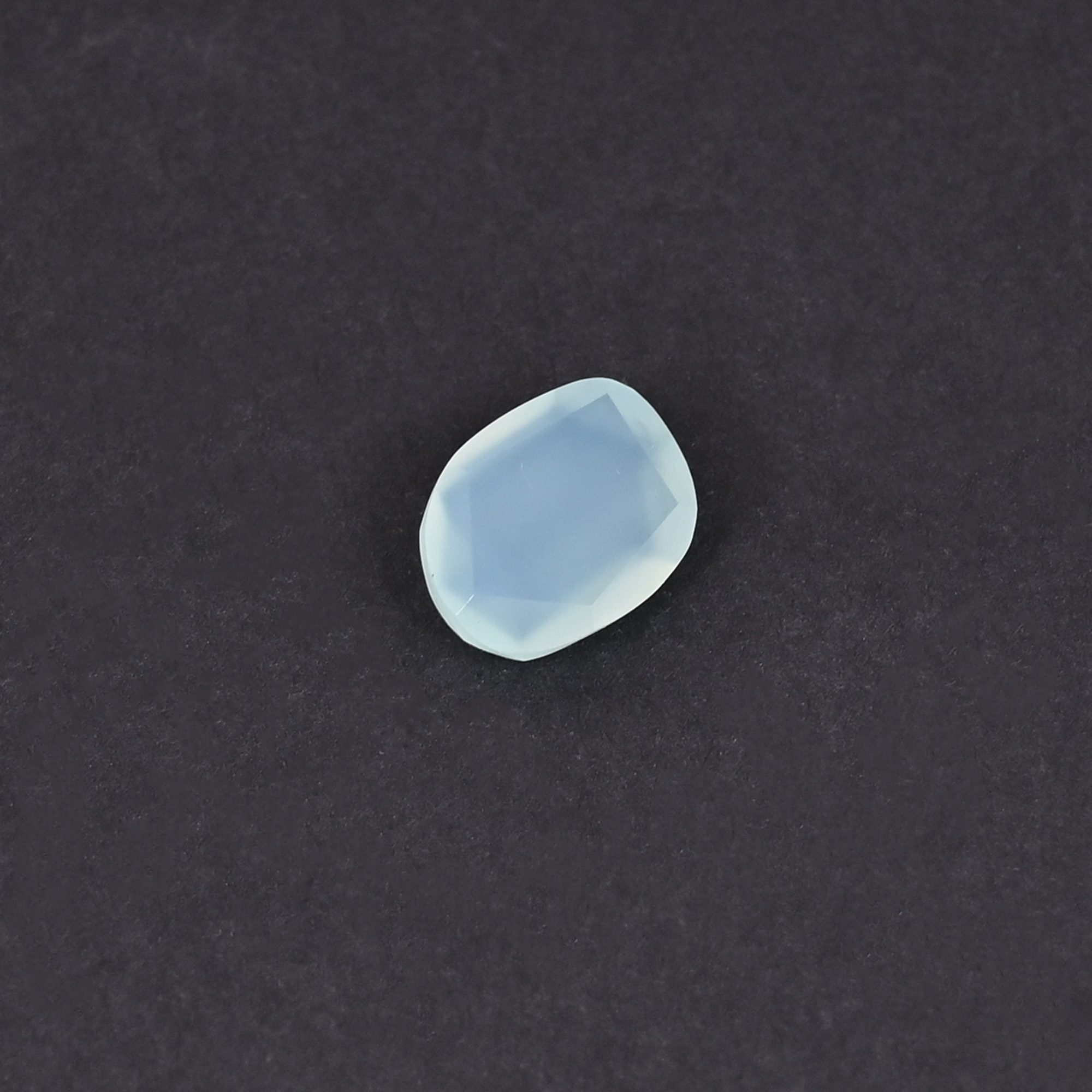 Natural Chalcedony 33 Carat 11x10mm  Fancy Shape Loose Gemstone