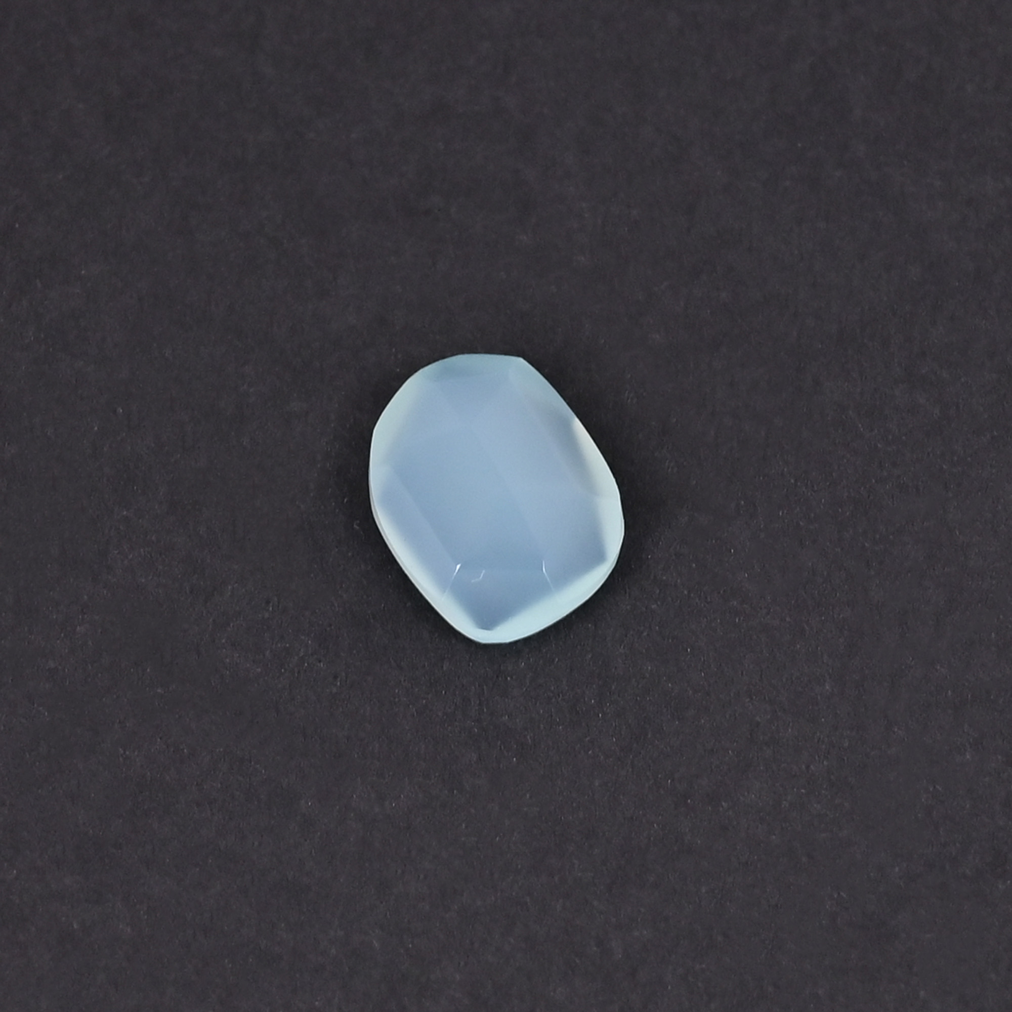 Natural Chalcedony 33 Carat 11x10mm  Fancy Shape Loose Gemstone