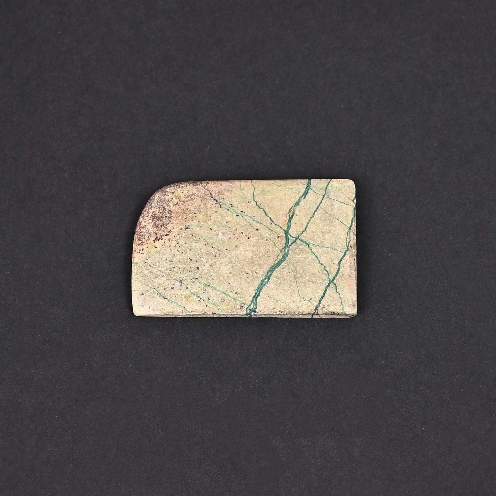 Natural Spiderweb Jasper 163 Carat 28x18mm Fancy Shape Loose Gemstone