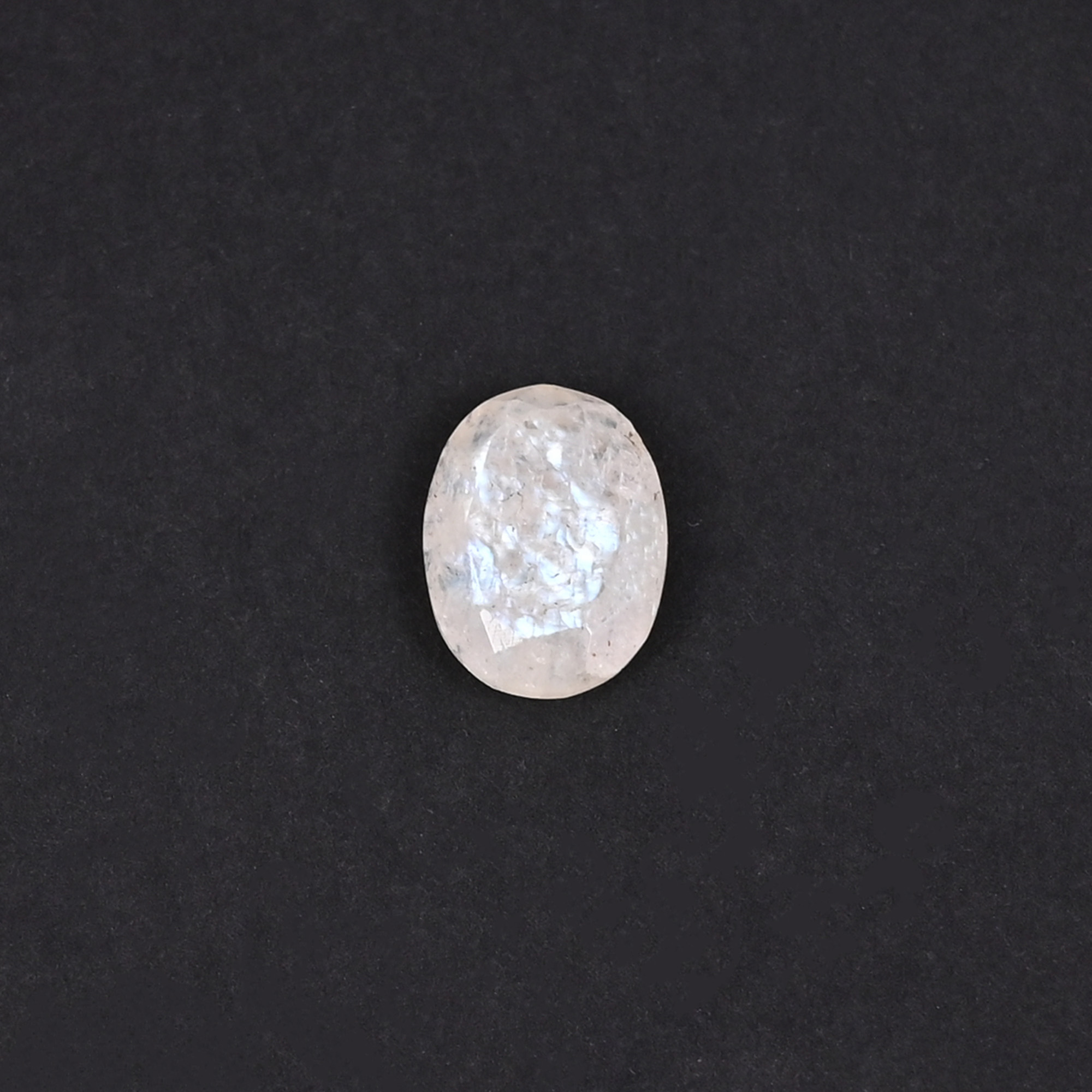 Natural Rainbow Moonstone 177 Carat 5 Pieces Weight  12x9mm Oval Shape Loose Gemstone