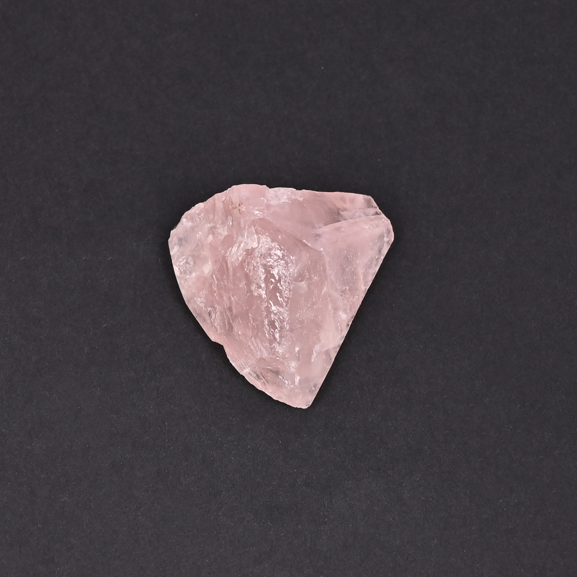 Natural Rose Quartz 364 Carat 25x25mm Uneven Shape Loose Gemstone