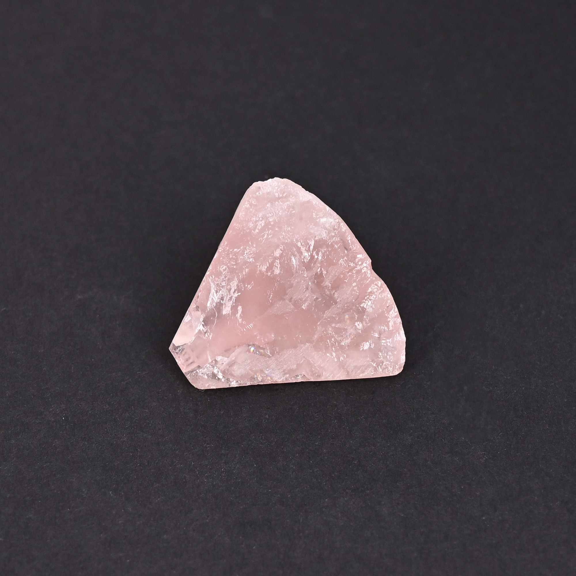 Natural Rose Quartz 364 Carat 25x25mm Uneven Shape Loose Gemstone