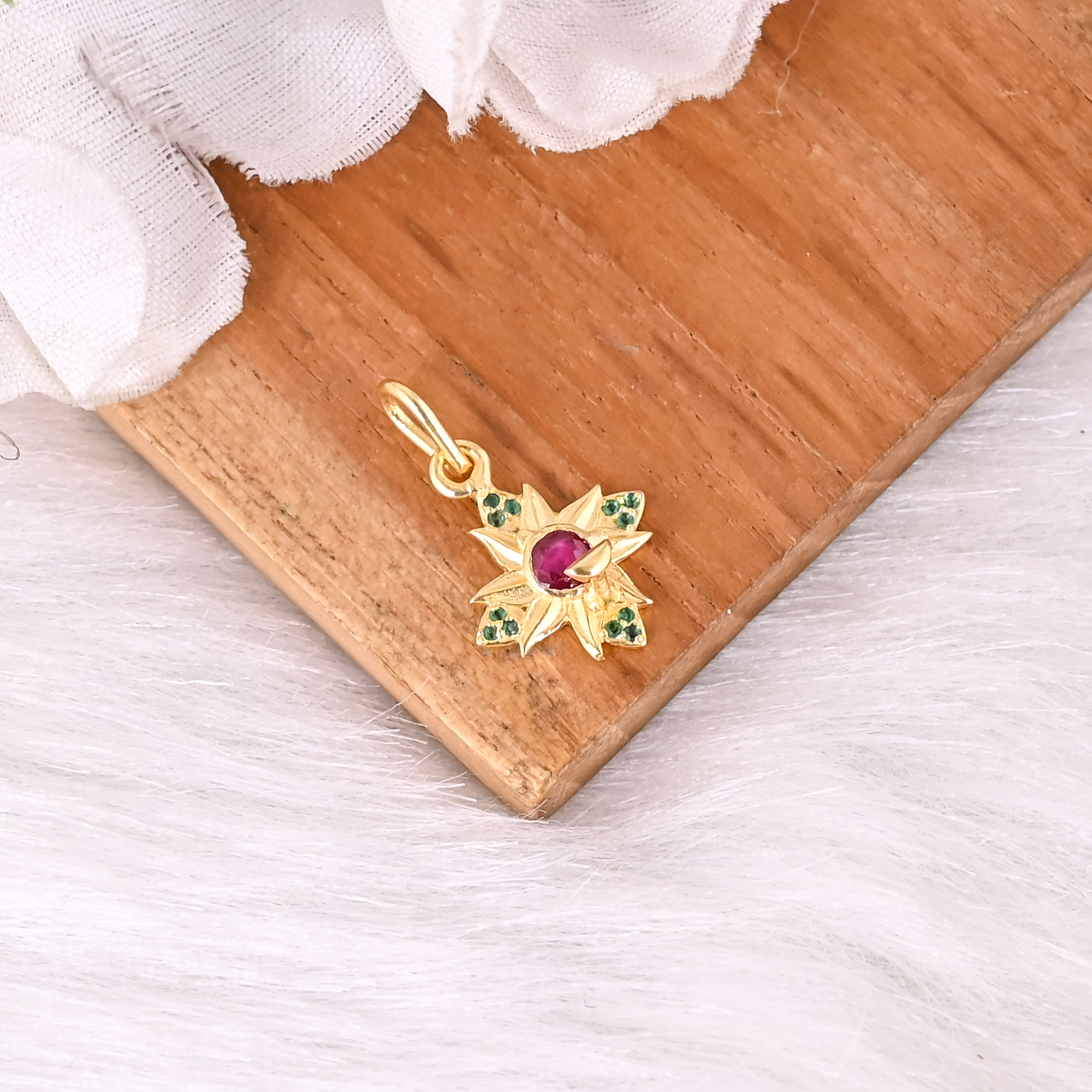 Miniature Brass Star Pendant Handmade Jewelry For Gifts