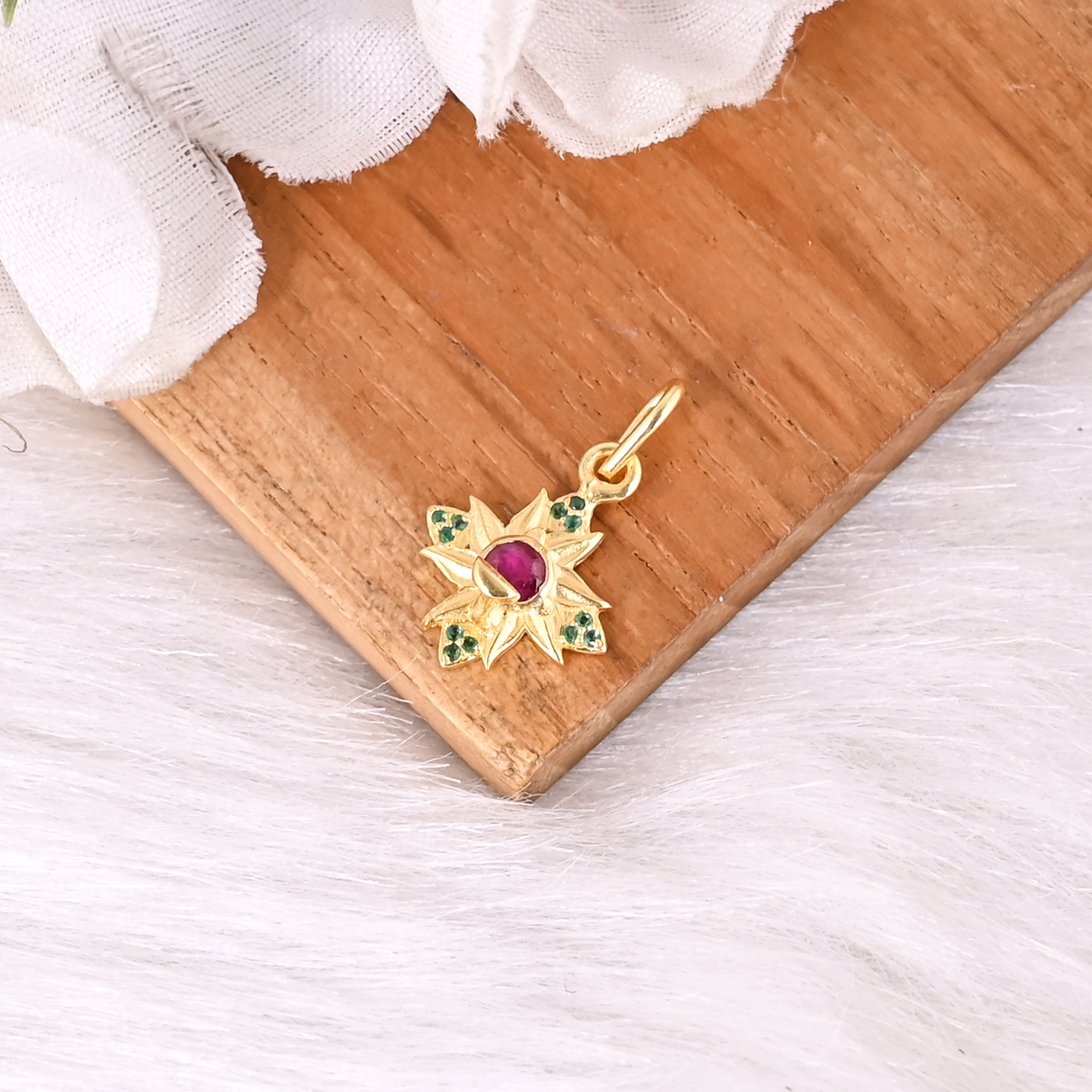 Miniature Brass Star Pendant Handmade Jewelry For Gifts