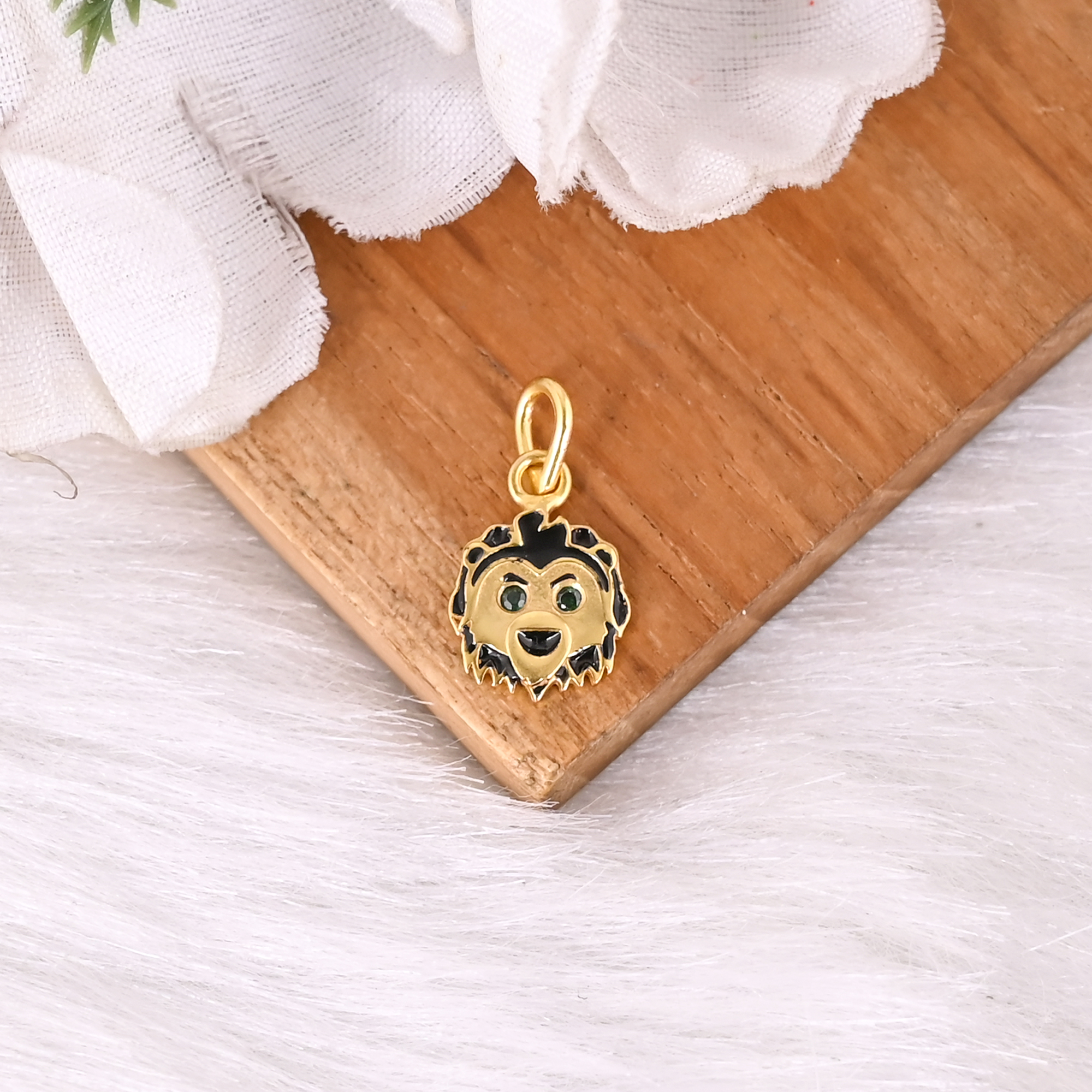 Fancy Animal Brass Pendant for Womens  Kids