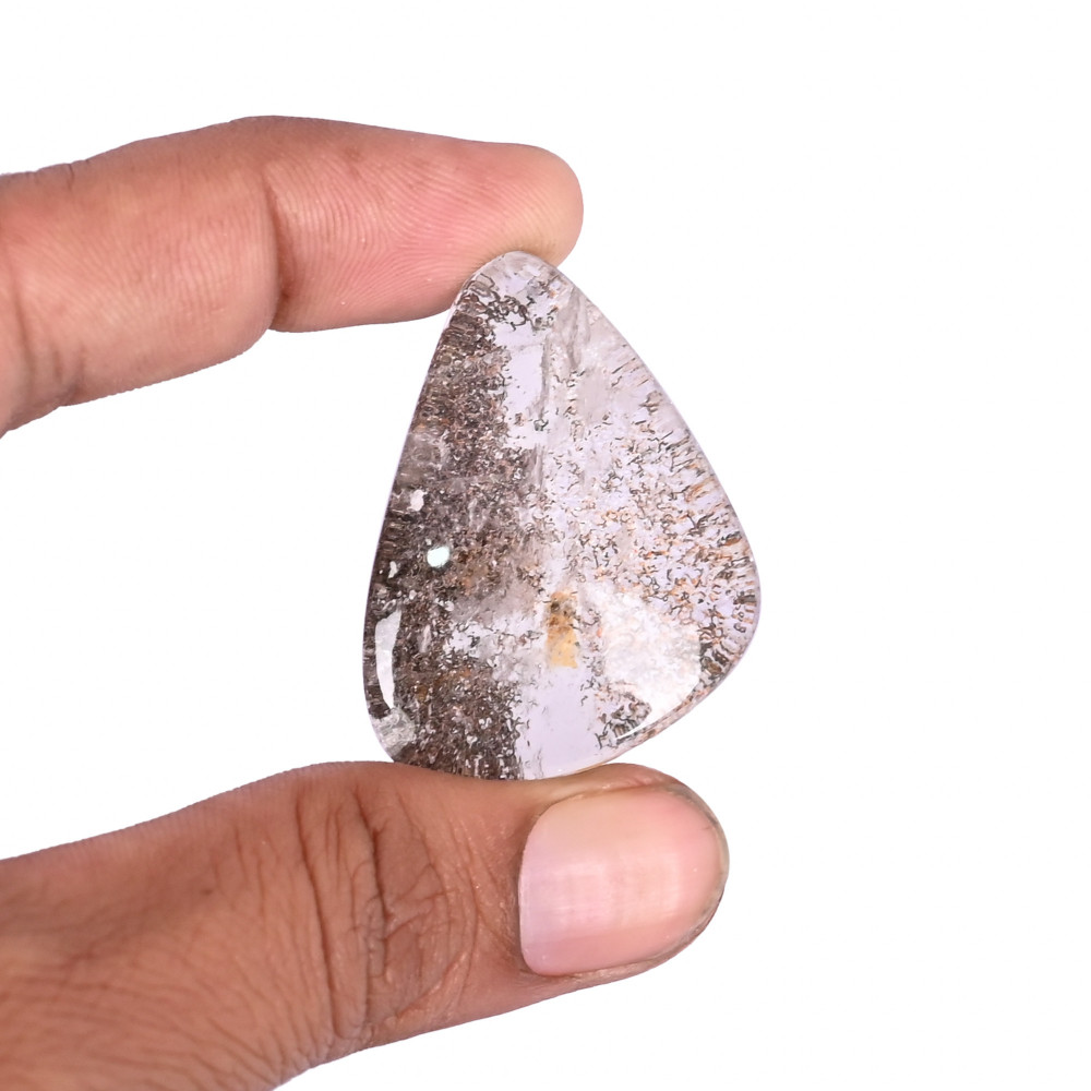 Image of Natural Garden Quartz 108.5 Carat 38x29mm Fancy Shape Loose Gemstone