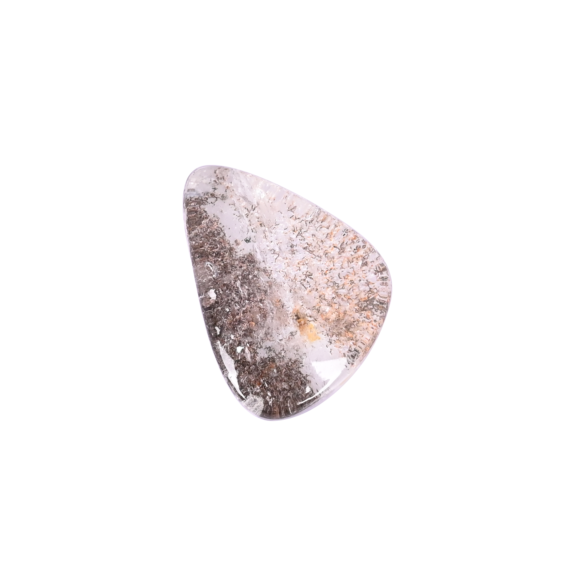 Natural Garden Quartz 1085 Carat 38x29mm Fancy Shape Loose Gemstone