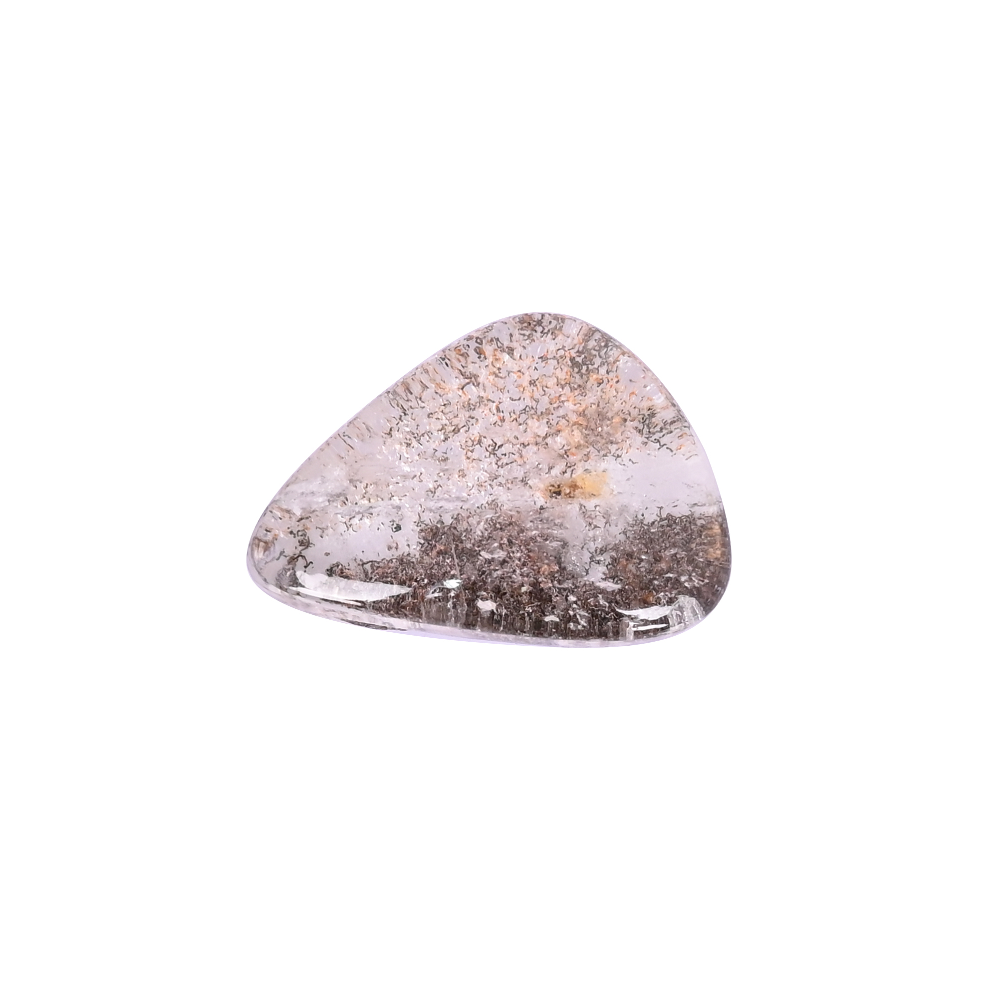 Natural Garden Quartz 1085 Carat 38x29mm Fancy Shape Loose Gemstone