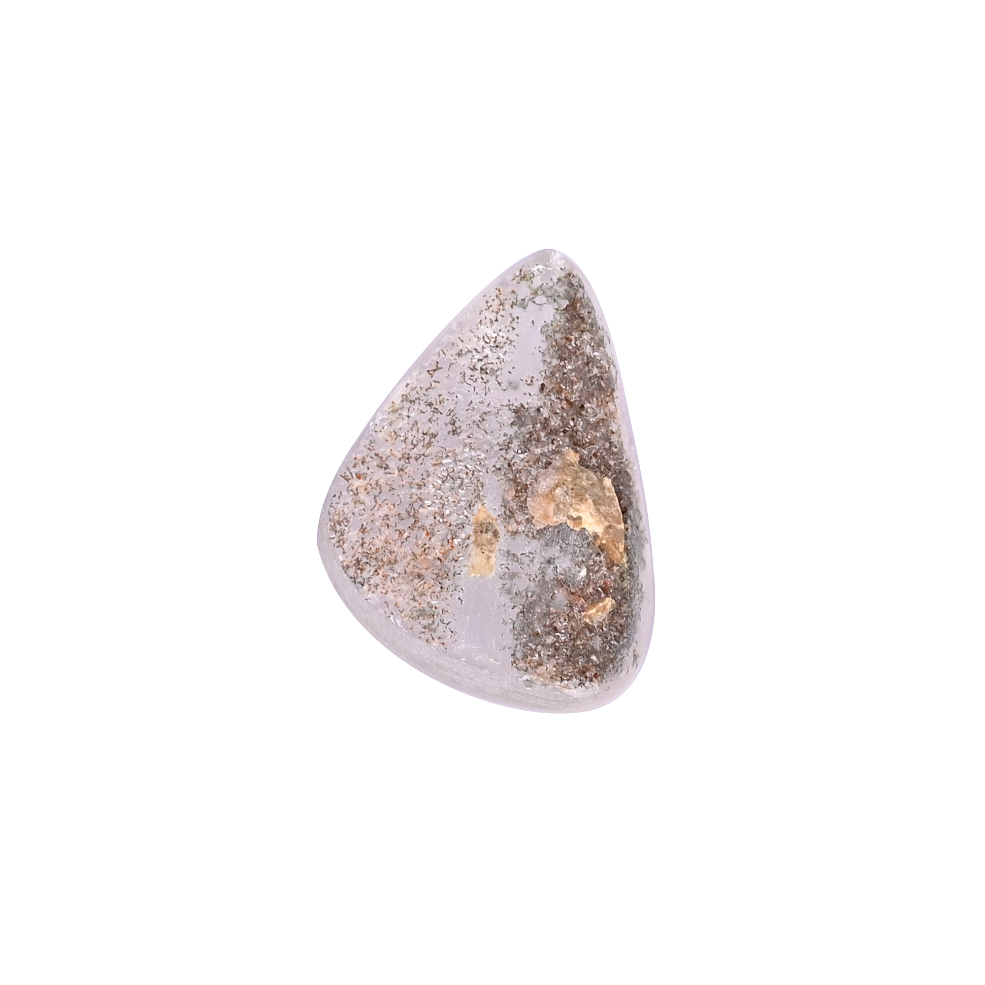 Natural Garden Quartz 1085 Carat 38x29mm Fancy Shape Loose Gemstone