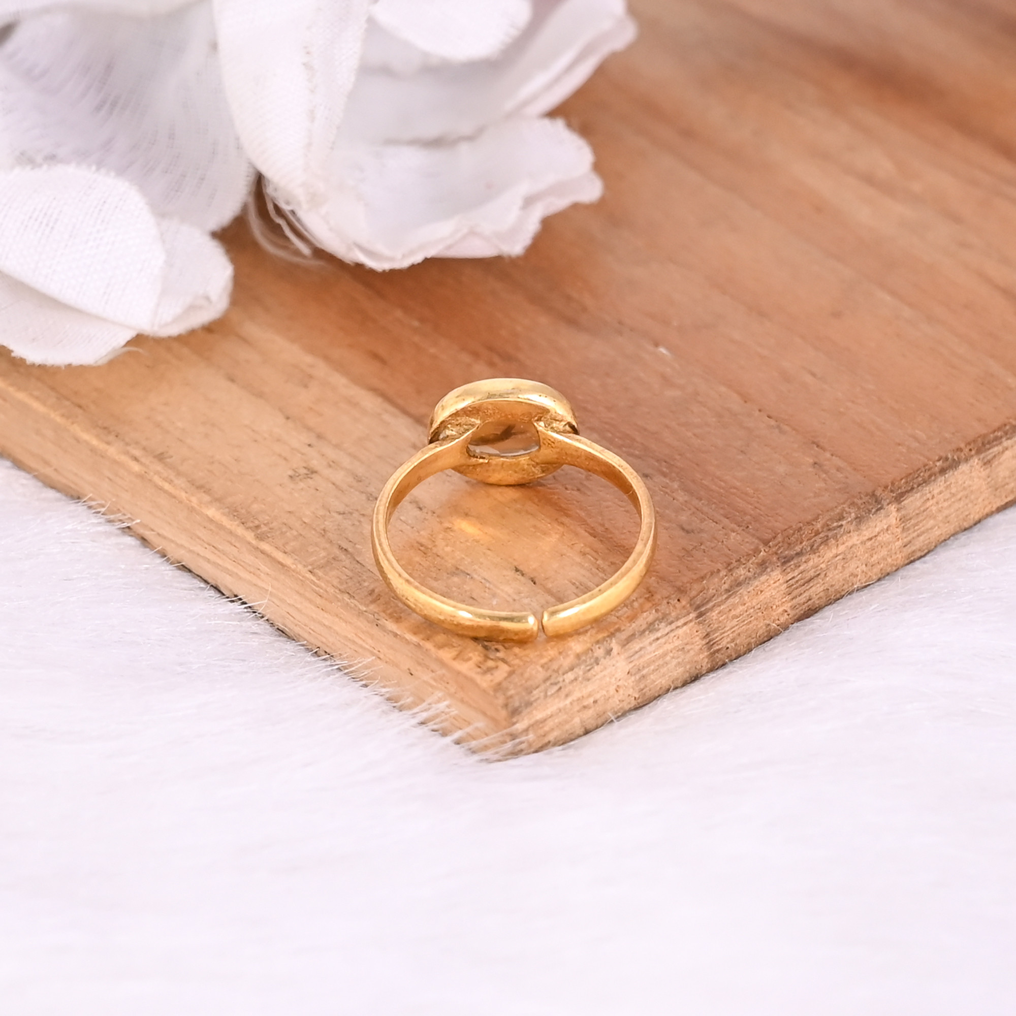 925 Sterling Solid Silver Natural Tourmaline Gemstone Womens Adjustable Ring Fine Jewelry