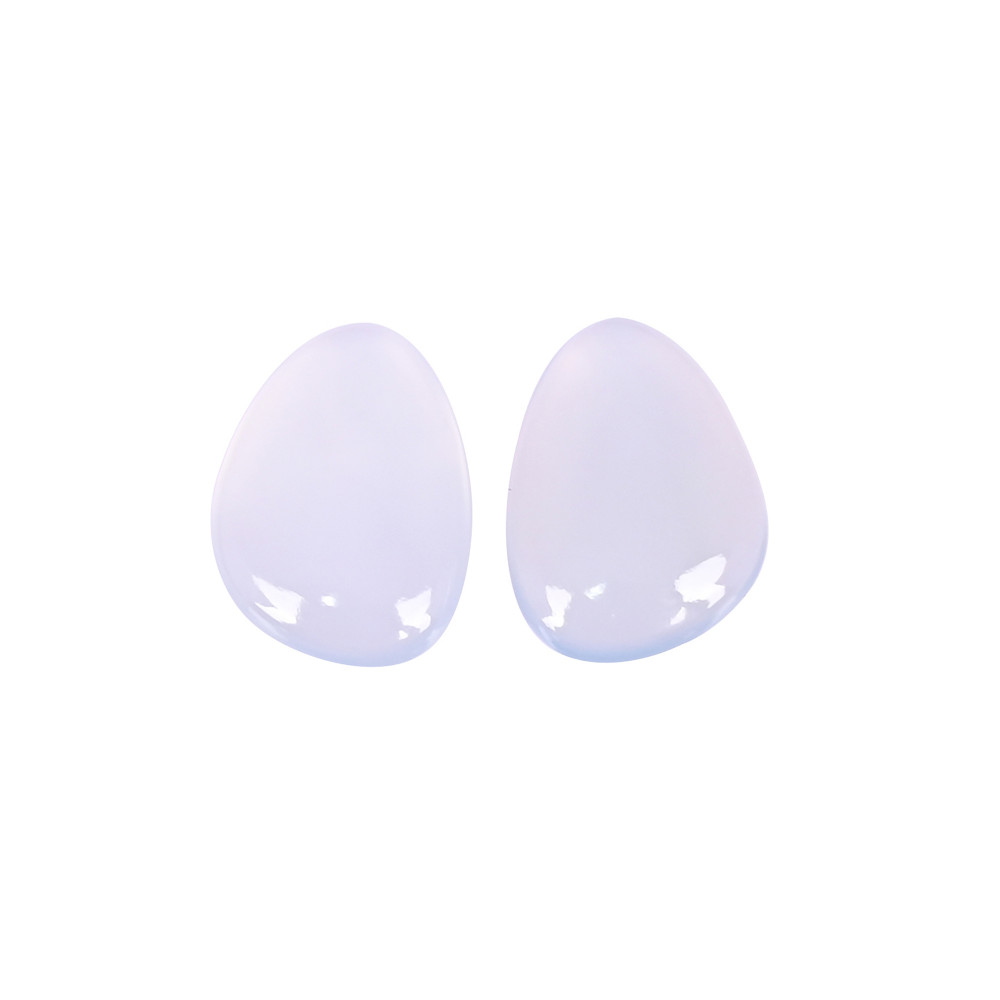 Image of Natural  Chalcedony 5.3 Carat ( 1 Pair Weight ) 14x10mm Fancy Shape Loose Gemstone