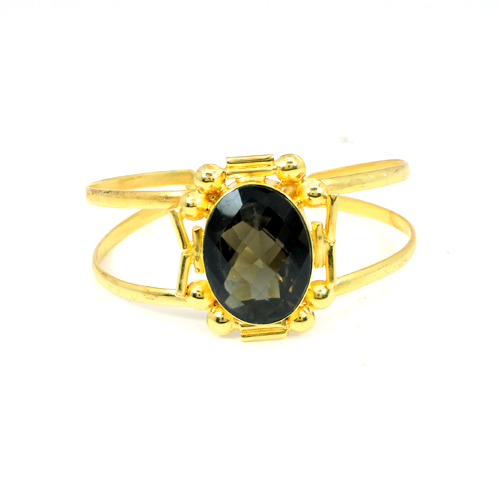 Lovable Smoky Quartz Gemstone Bracelet Designer Bracelet Women Adjustable Bracelet