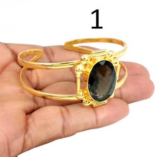 Lovable Smoky Quartz Gemstone Bracelet Designer Bracelet Women Adjustable Bracelet