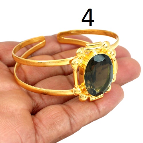 Lovable Smoky Quartz Gemstone Bracelet Designer Bracelet Women Adjustable Bracelet