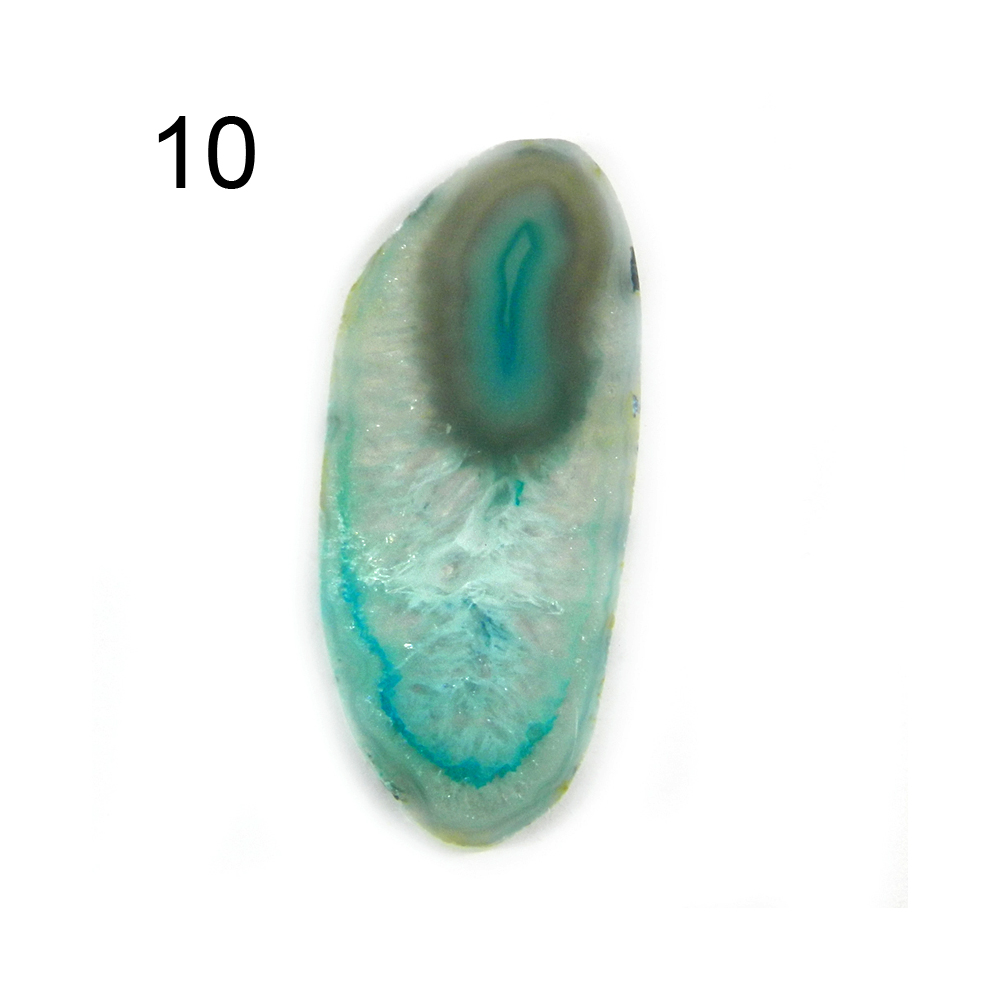 Natural Brazil Agate Slice Fancy Loose Gemstone