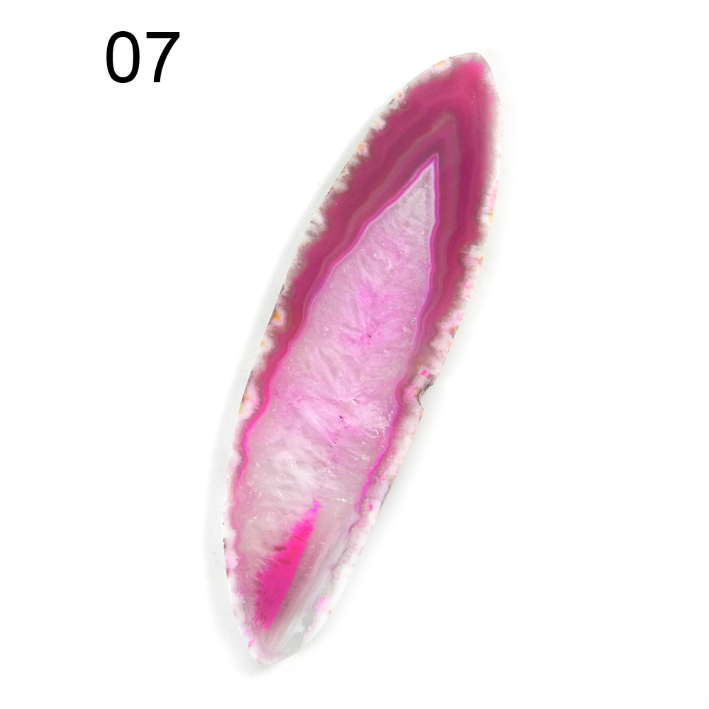 Natural Brazil Agate Slice Fancy Loose Gemstone