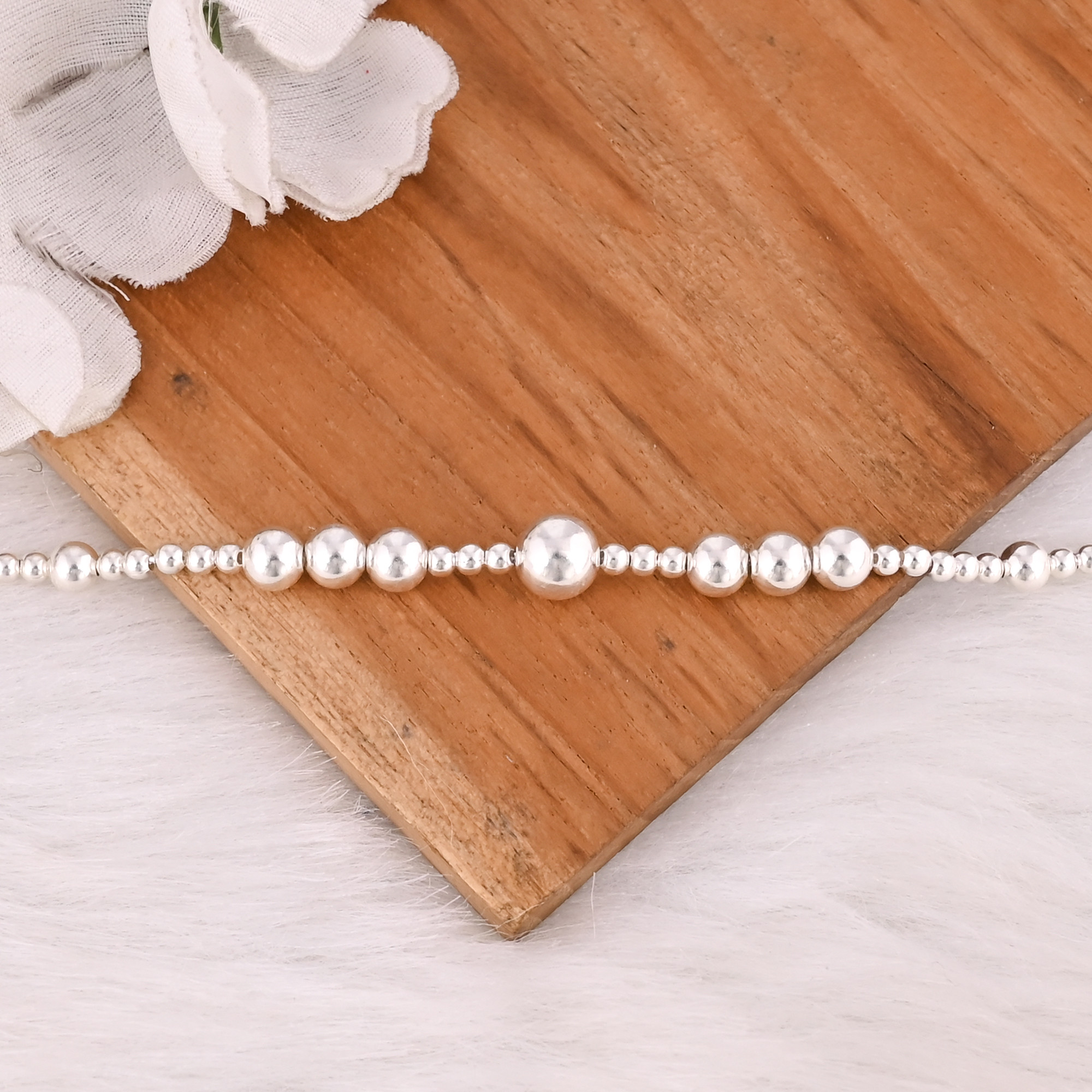 Wholesale 925 Sterling Silver Vintage Style Link Chain Bracelets for Women Fashion Bracelet Engagement Wedding Party Gifts