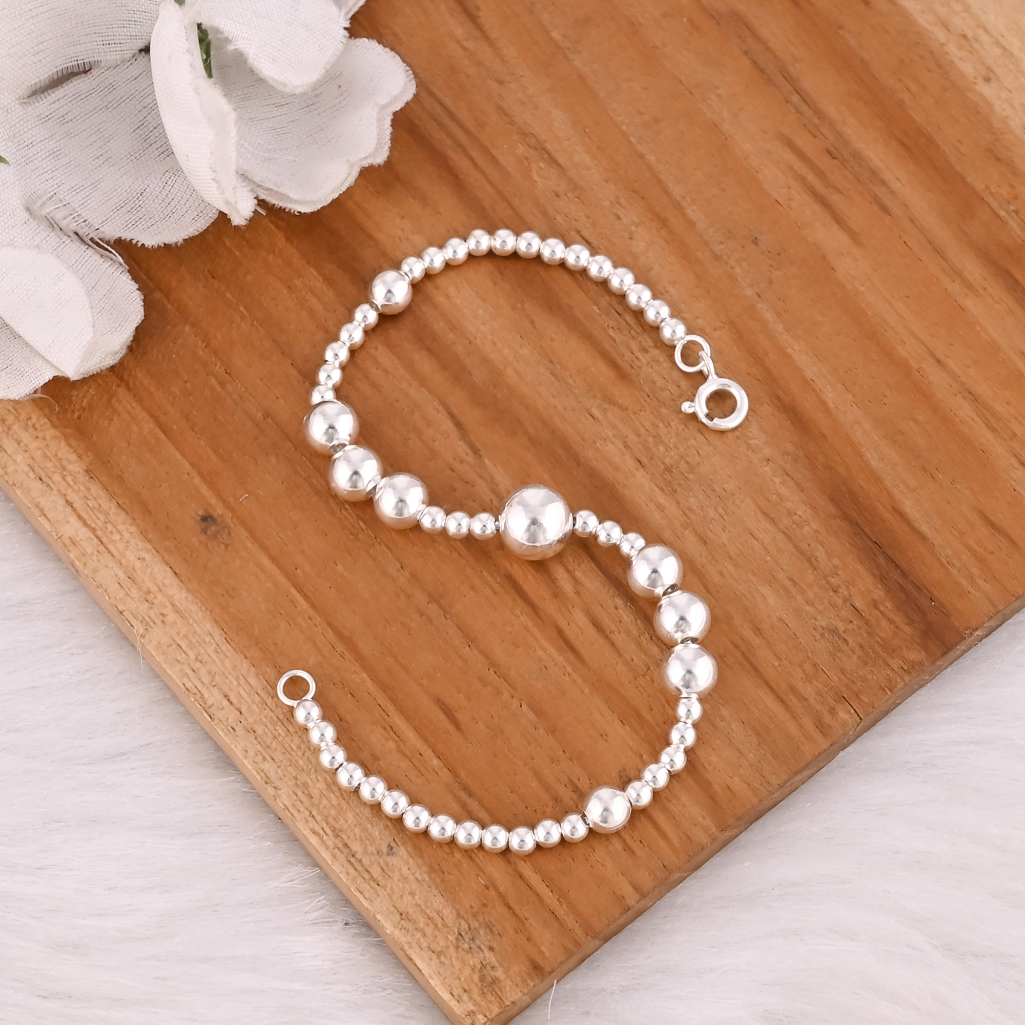 Wholesale 925 Sterling Silver Vintage Style Link Chain Bracelets for Women Fashion Bracelet Engagement Wedding Party Gifts