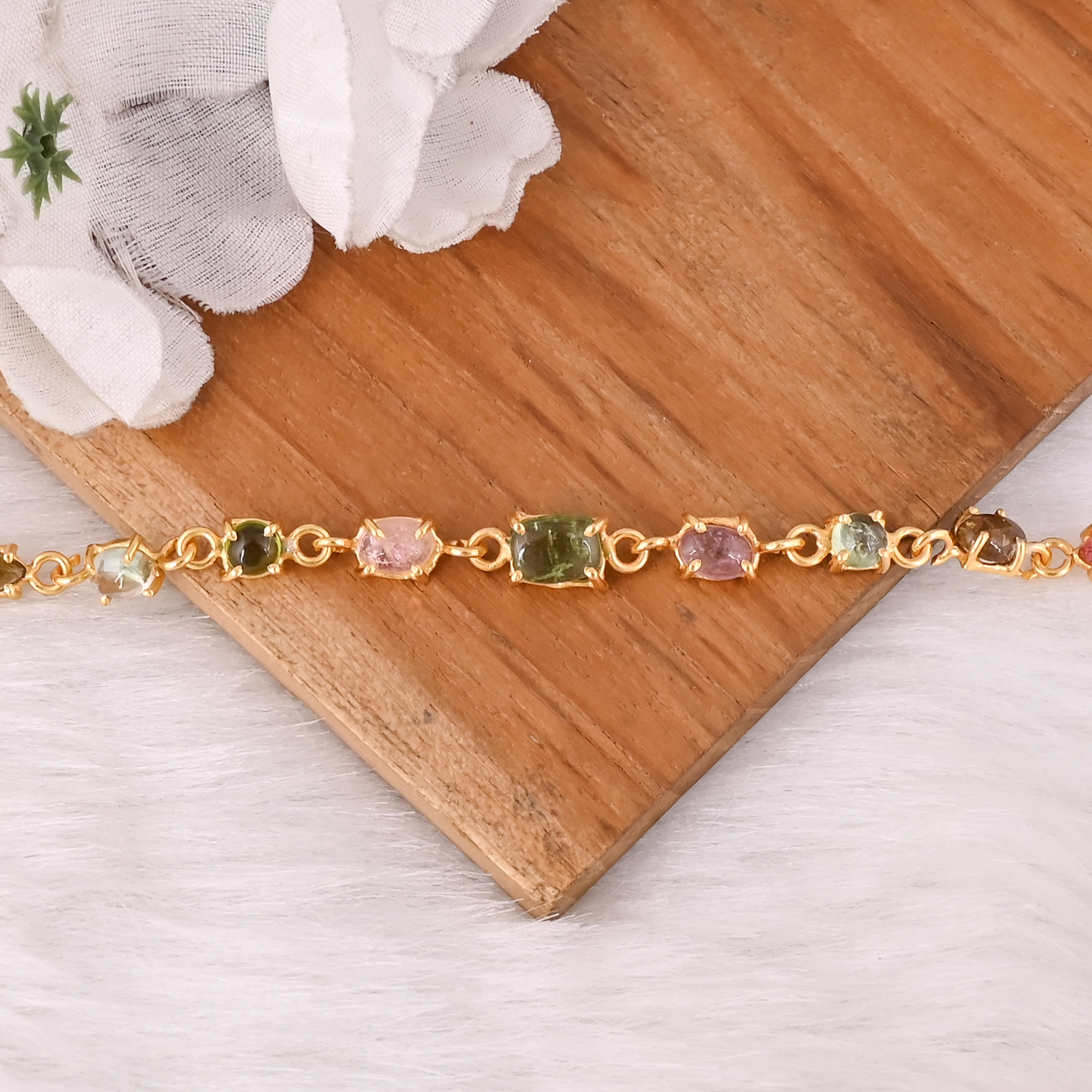 Wholesale 925 Sterling Silver Gold Plated Link Chain Bracelets For Women Fashion Bracelet Engagement Wedding Party Gifts