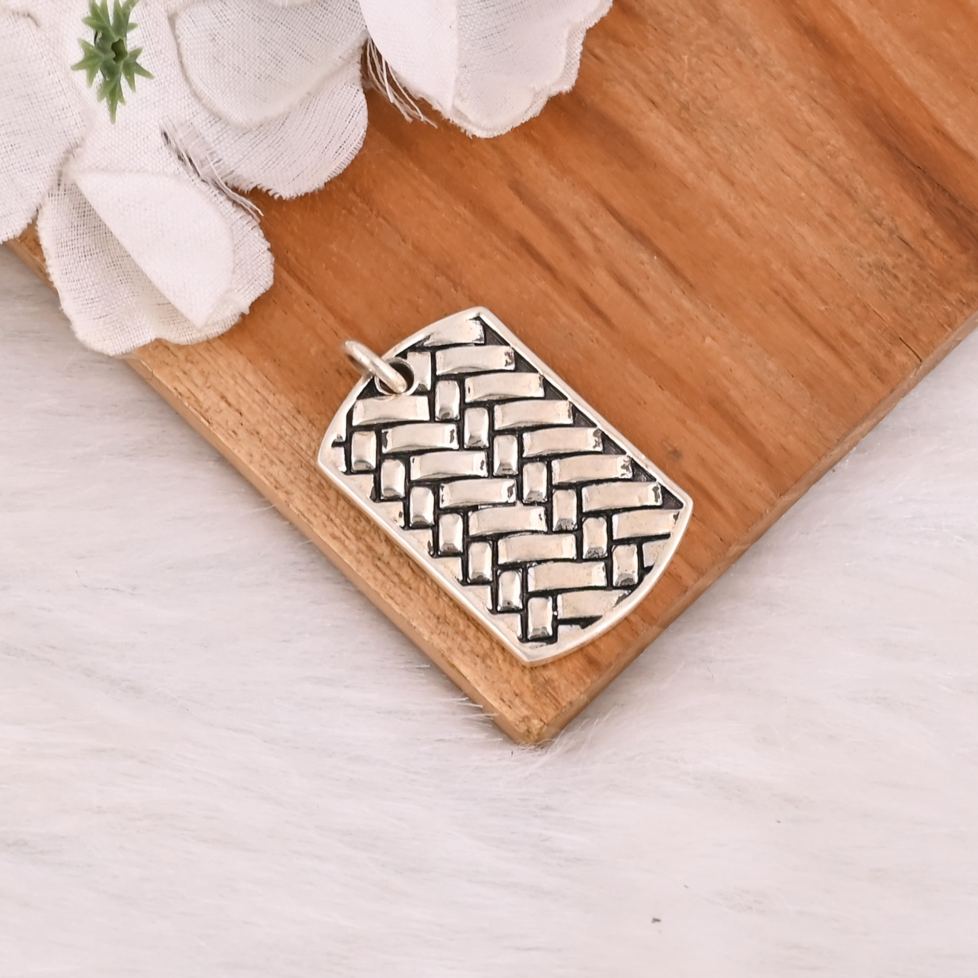 925 Sterling Silver Handcrafted Silver Boho Pendant From Wholesale Manufacturer at Factory Price Shop Online