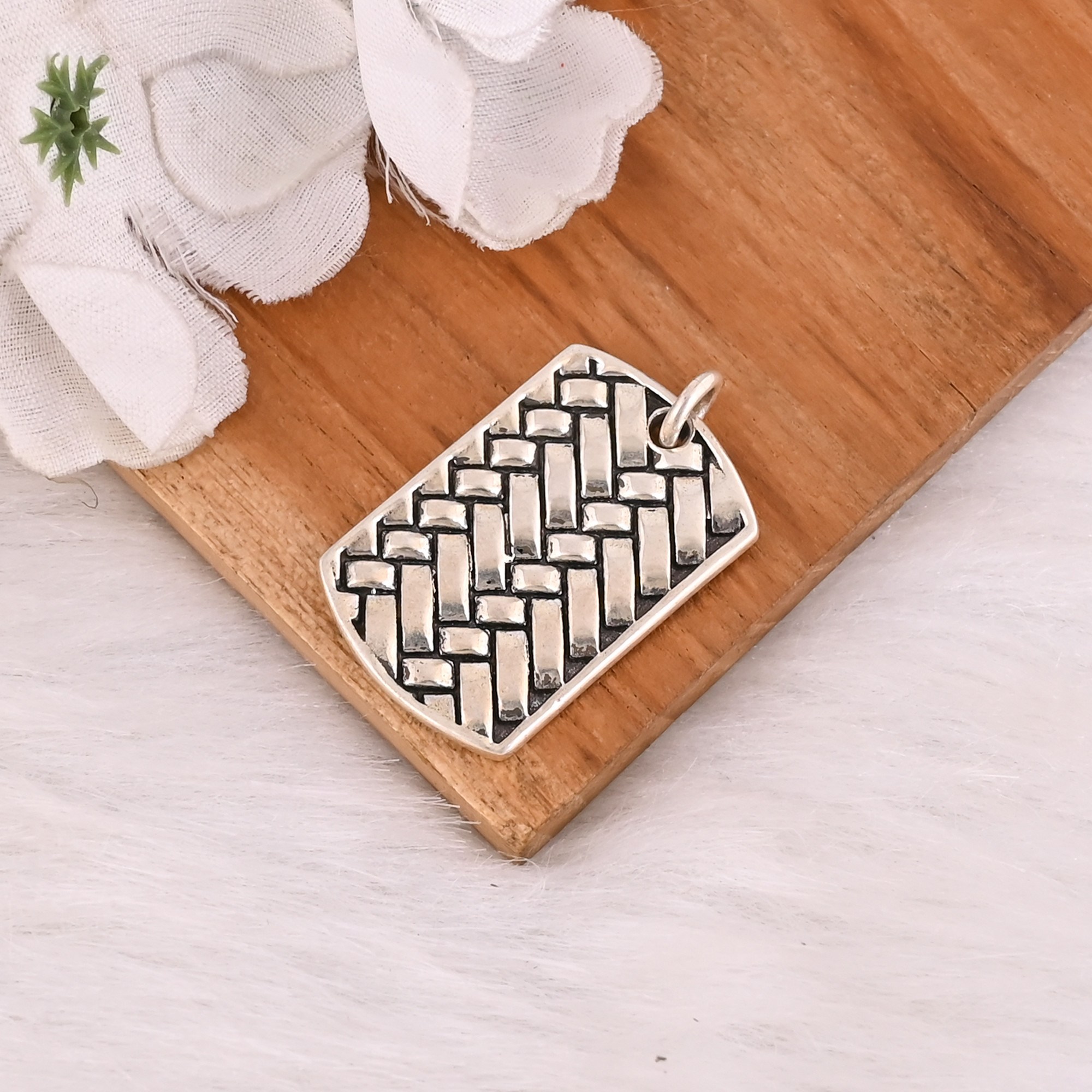 925 Sterling Silver Handcrafted Silver Boho Pendant From Wholesale Manufacturer at Factory Price Shop Online