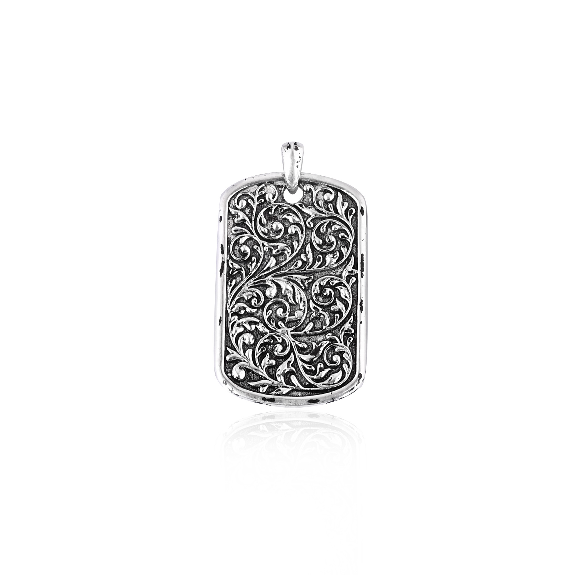 High Quality Boho Oxidized Pendant Jewelry Wholesale 925 Sterling Silver Classic Pendant Charm Jewelry