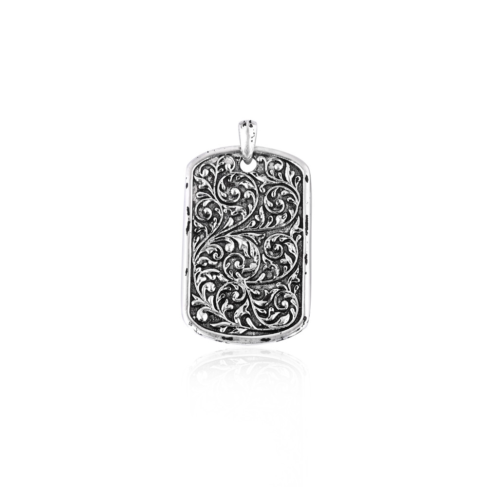 Image of High Quality Boho Oxidized Pendant Jewelry Wholesale 925 Sterling Silver Classic Pendant Charm Jewelry