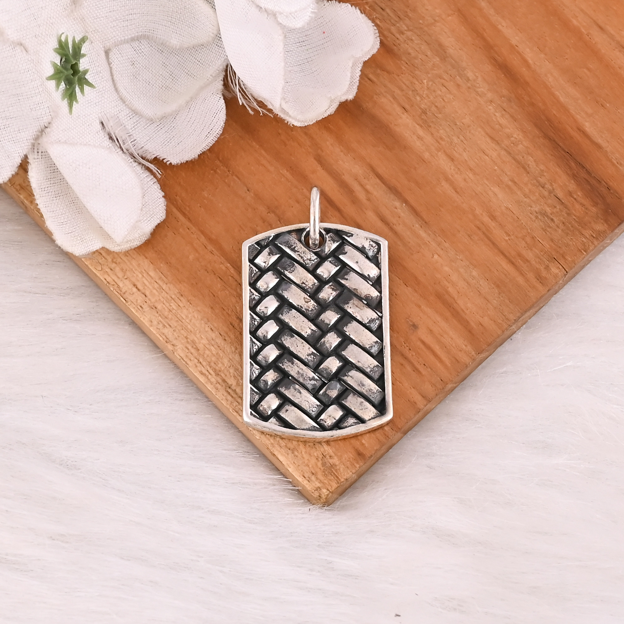 Vintage 925 Sterling Silver Handmade Bohemian Pendant Necklace Women Pendant Trendy Engagements Gift For Her